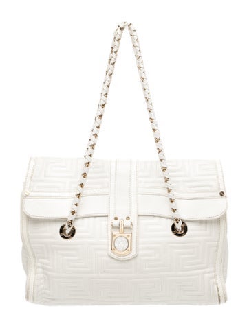 Versace Leather Shoulder Bag