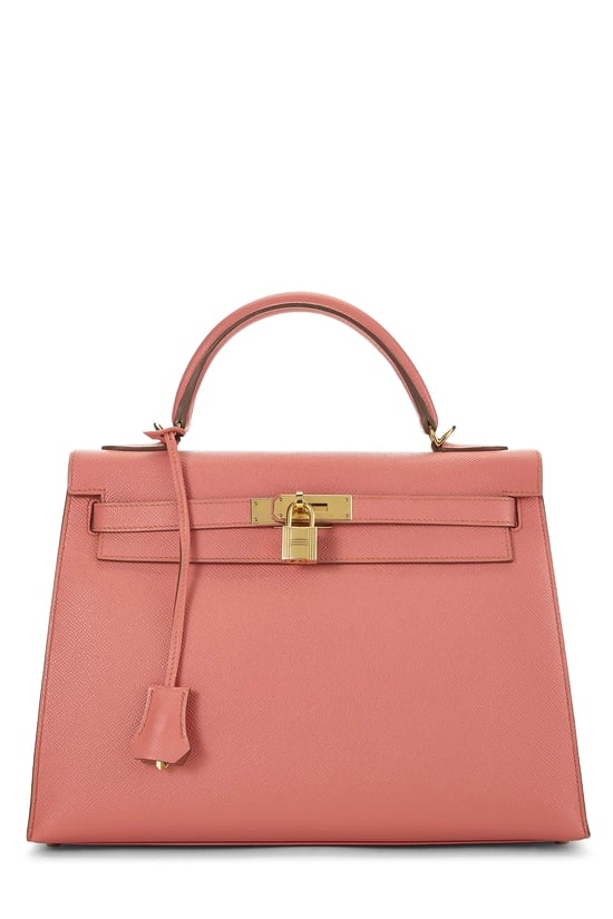 Hermes Flamingo Epsom Kelly Sellier 32
