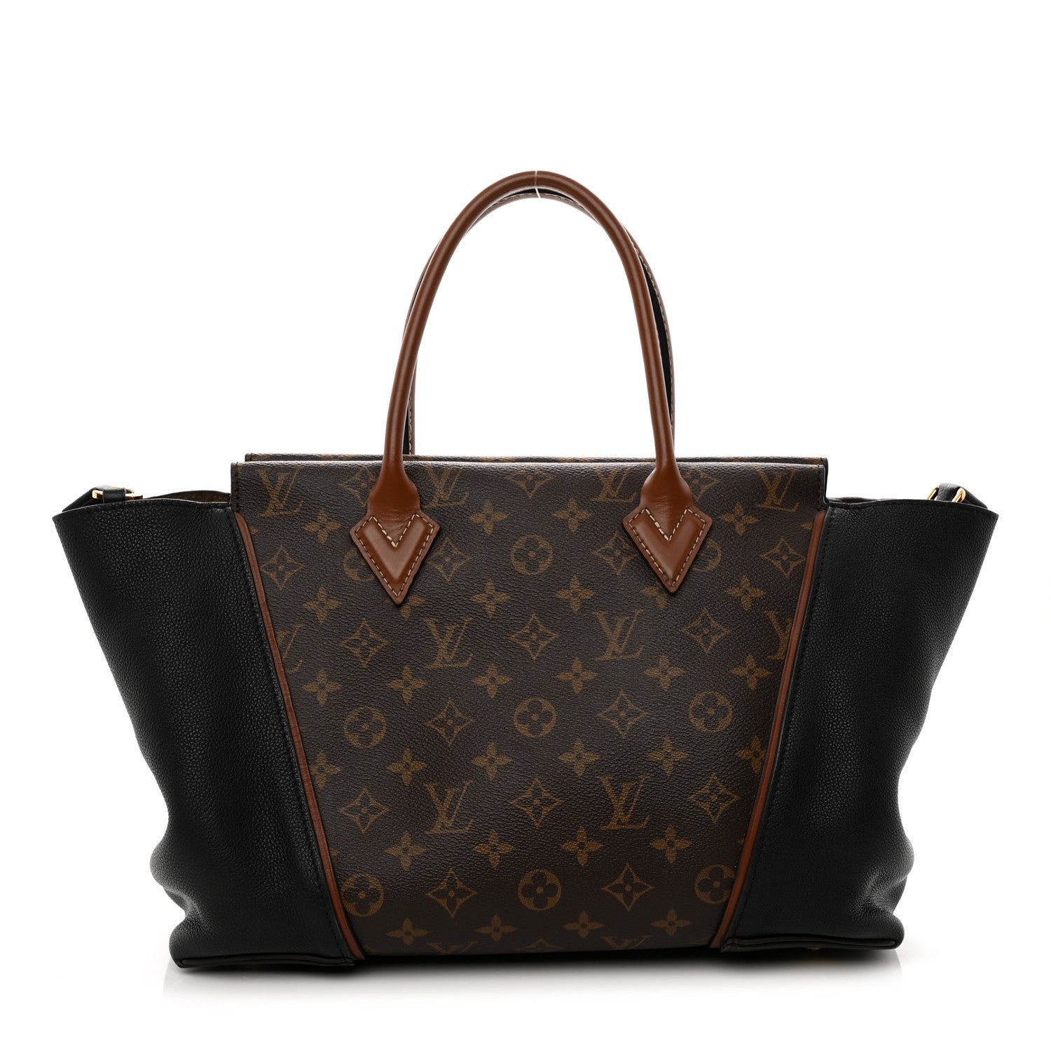 Louis Vuitton Monogram Tote W PM Black