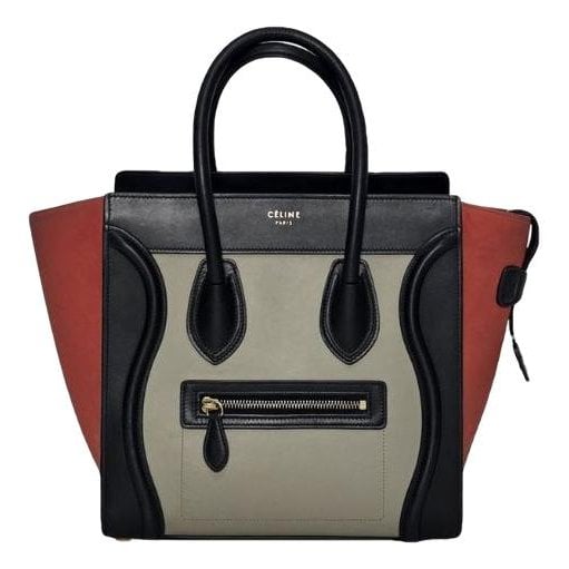 Luggage leather handbag