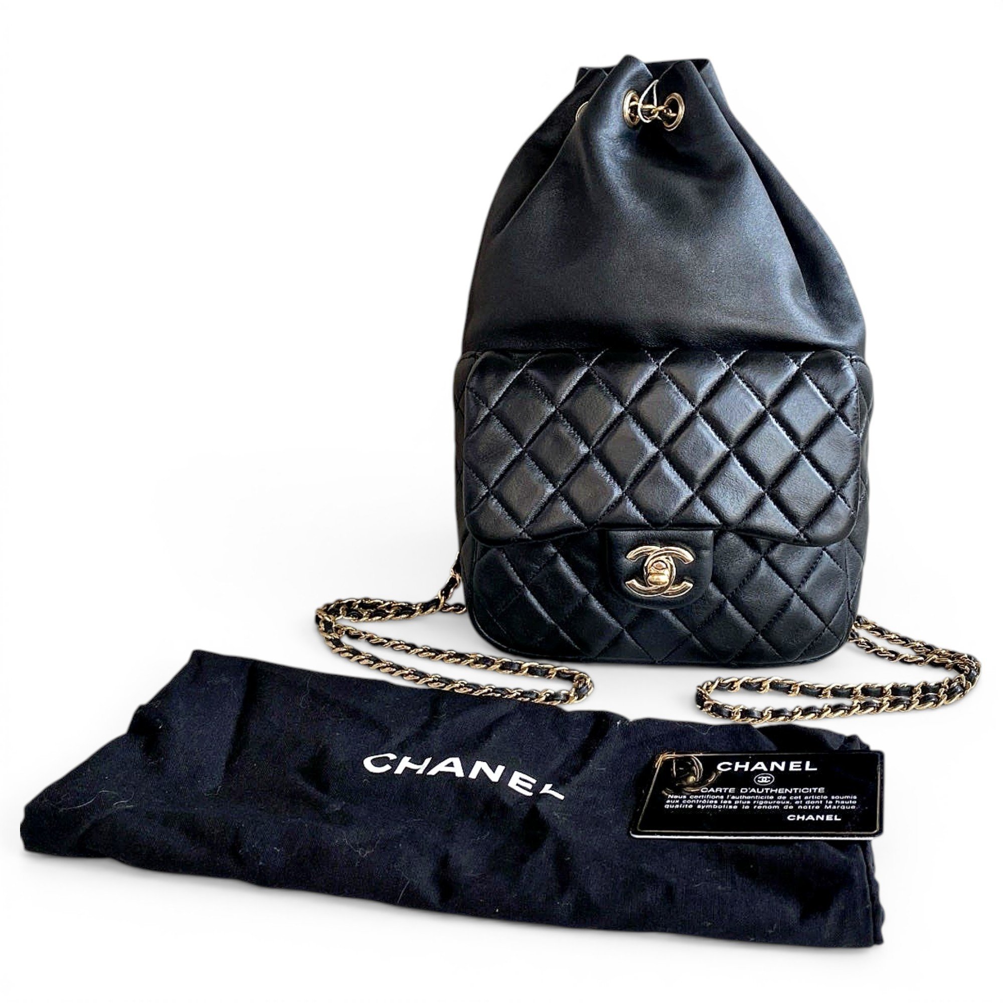 Leather mini bag