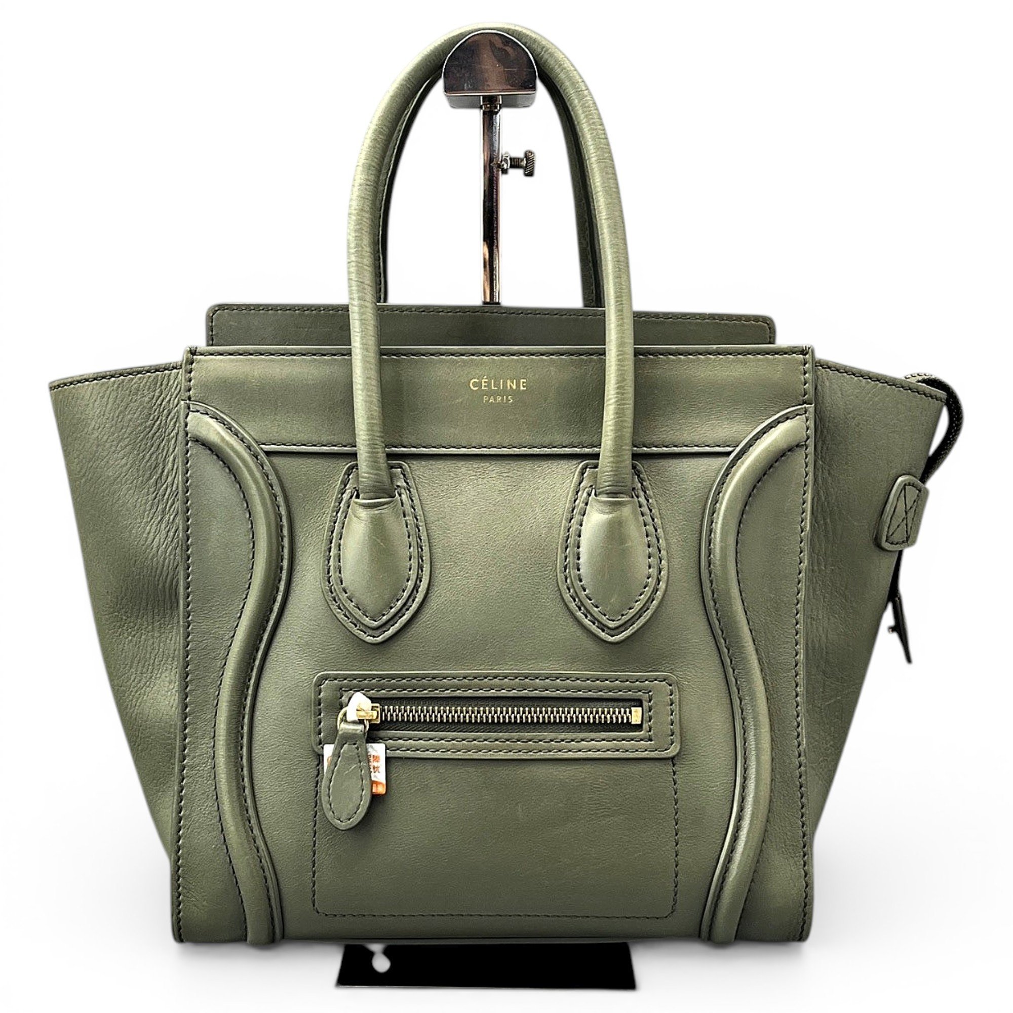 Luggage leather handbag