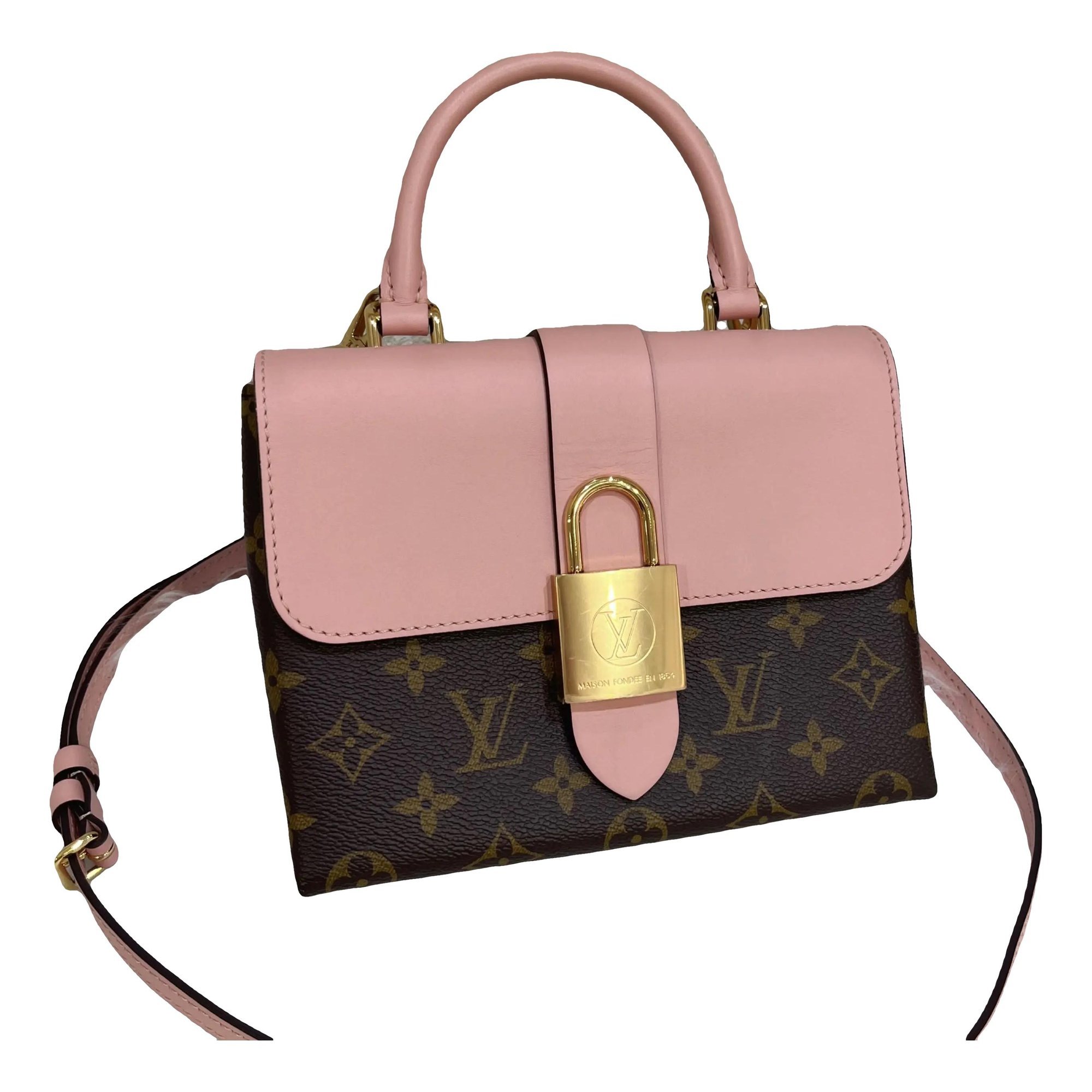 Locky BB leather handbag
