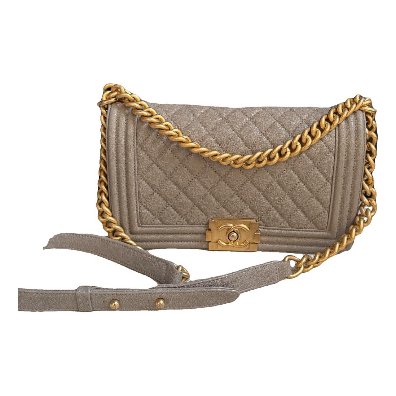 Boy leather crossbody bag