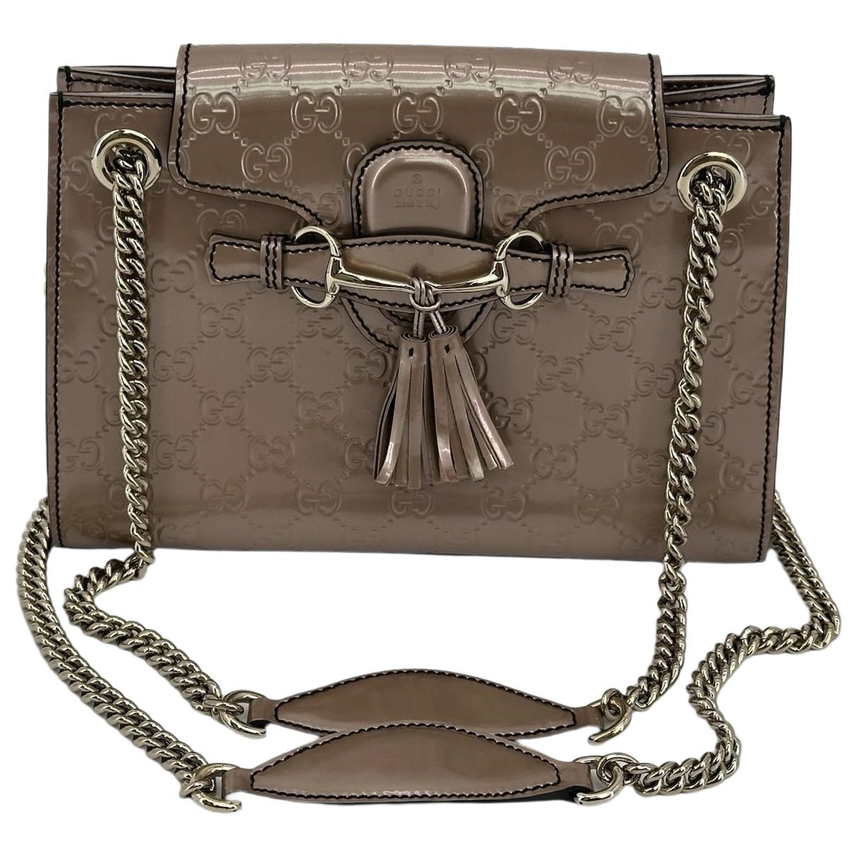 Emily patent leather handbag