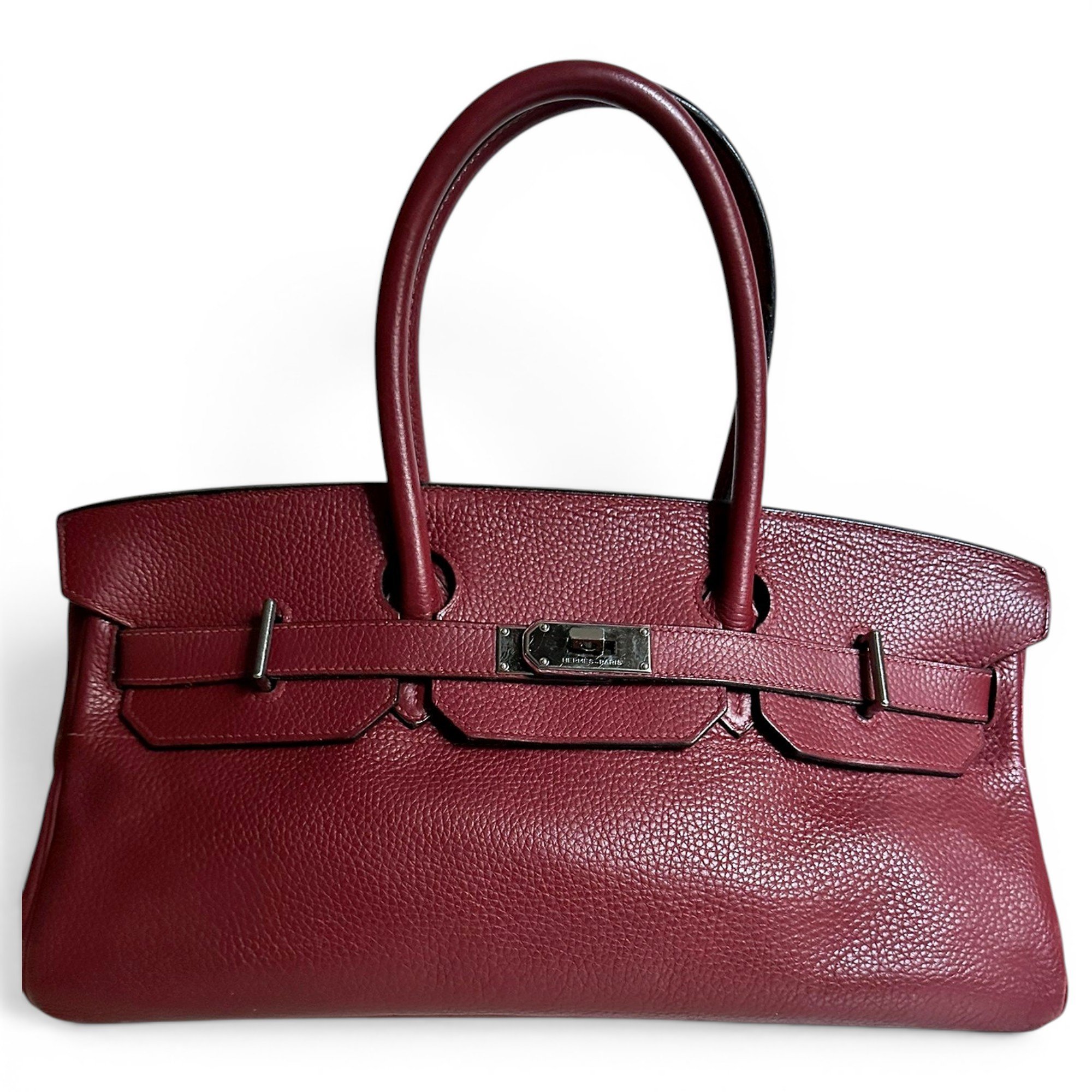 Hermes Birkin Handbag Toile Jean 2005