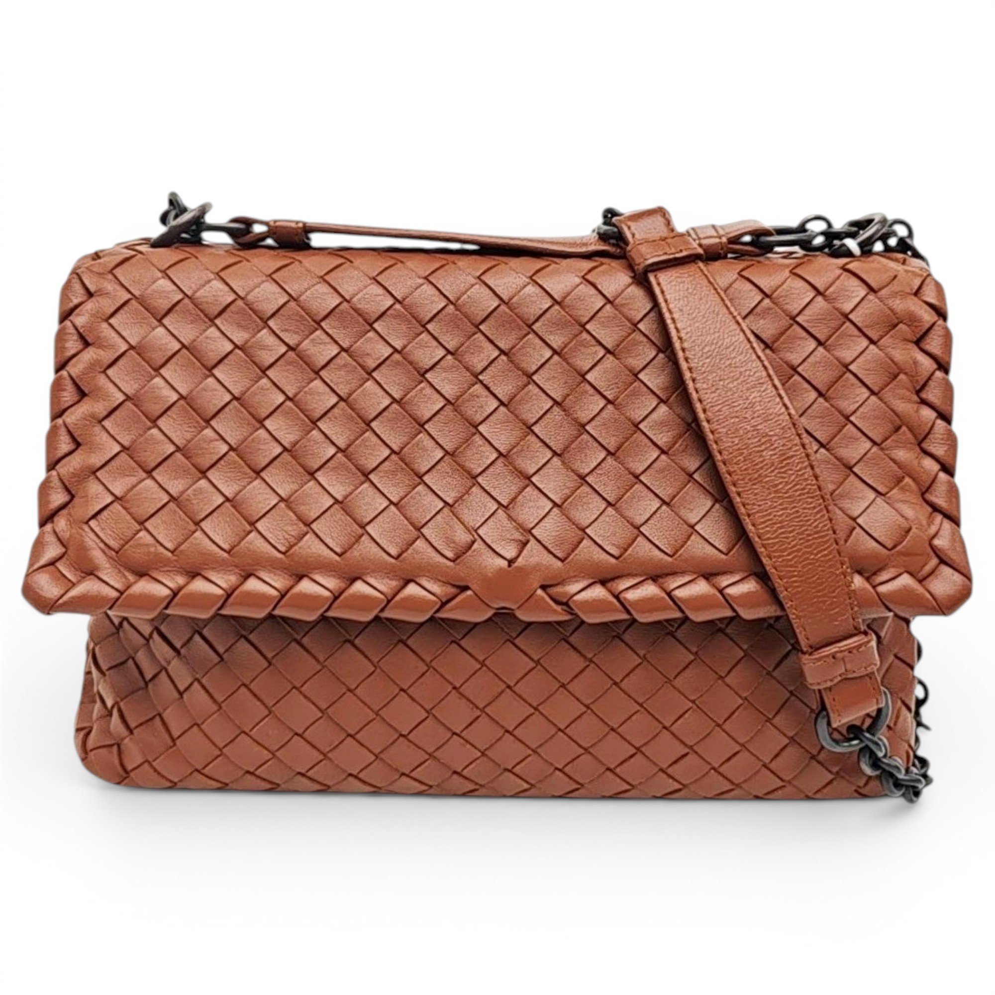 Olimpia leather handbag