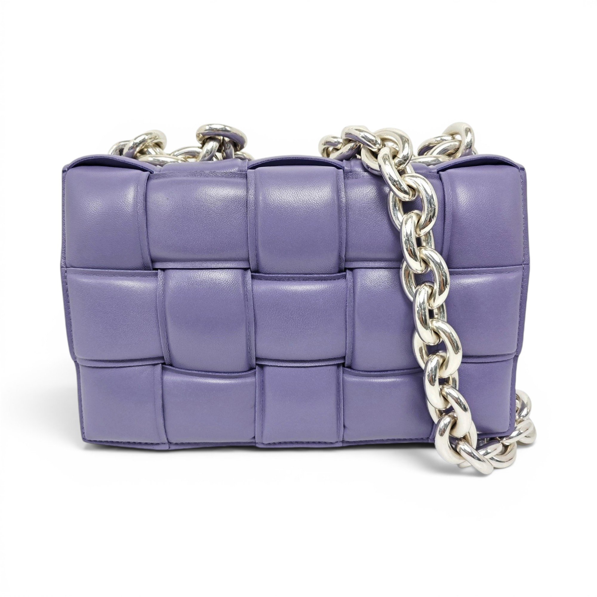Chain Cassette leather handbag