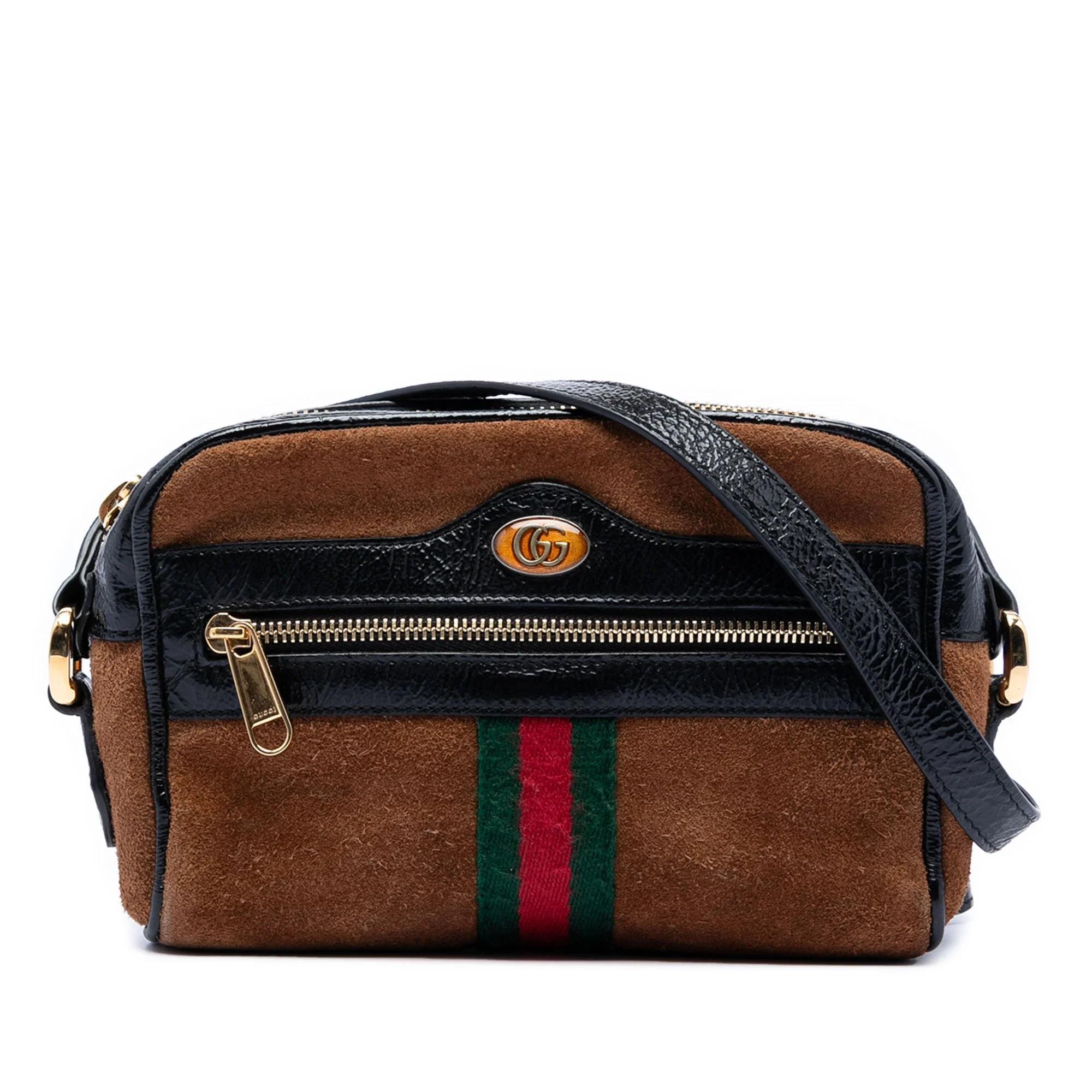 Ophidia leather handbag