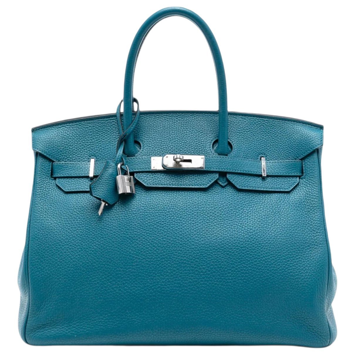 Birkin 35 leather handbag