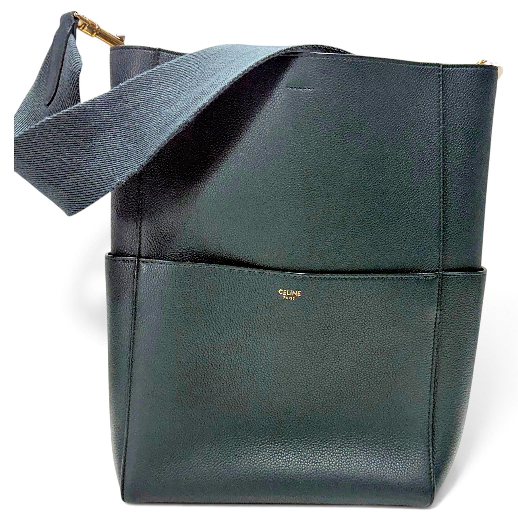 Seau Sangle leather tote