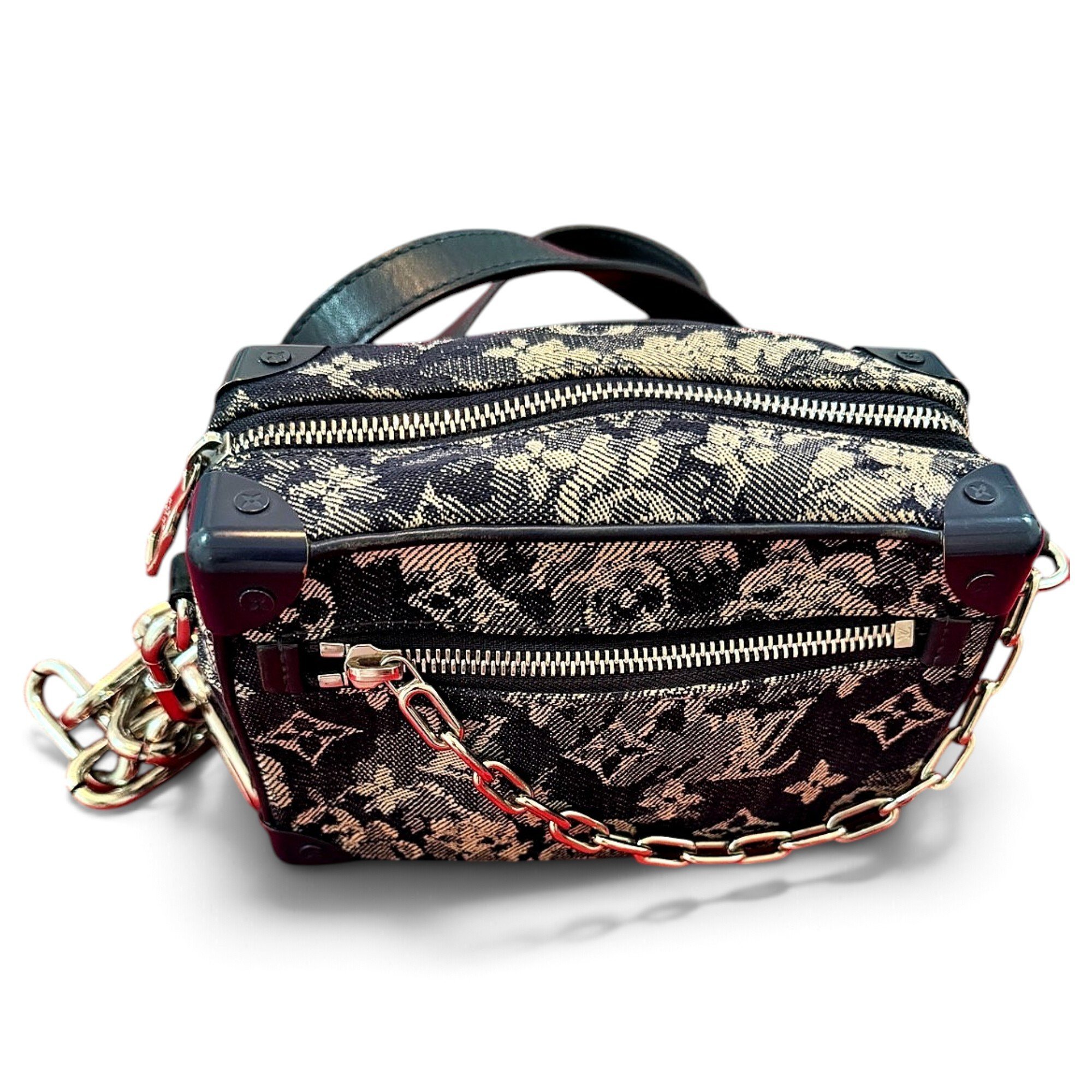 Petite Malle cloth crossbody bag