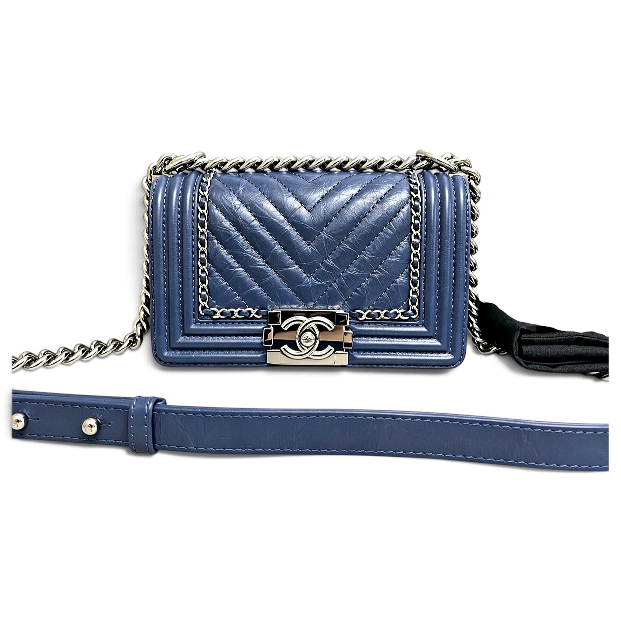 Boy leather handbag