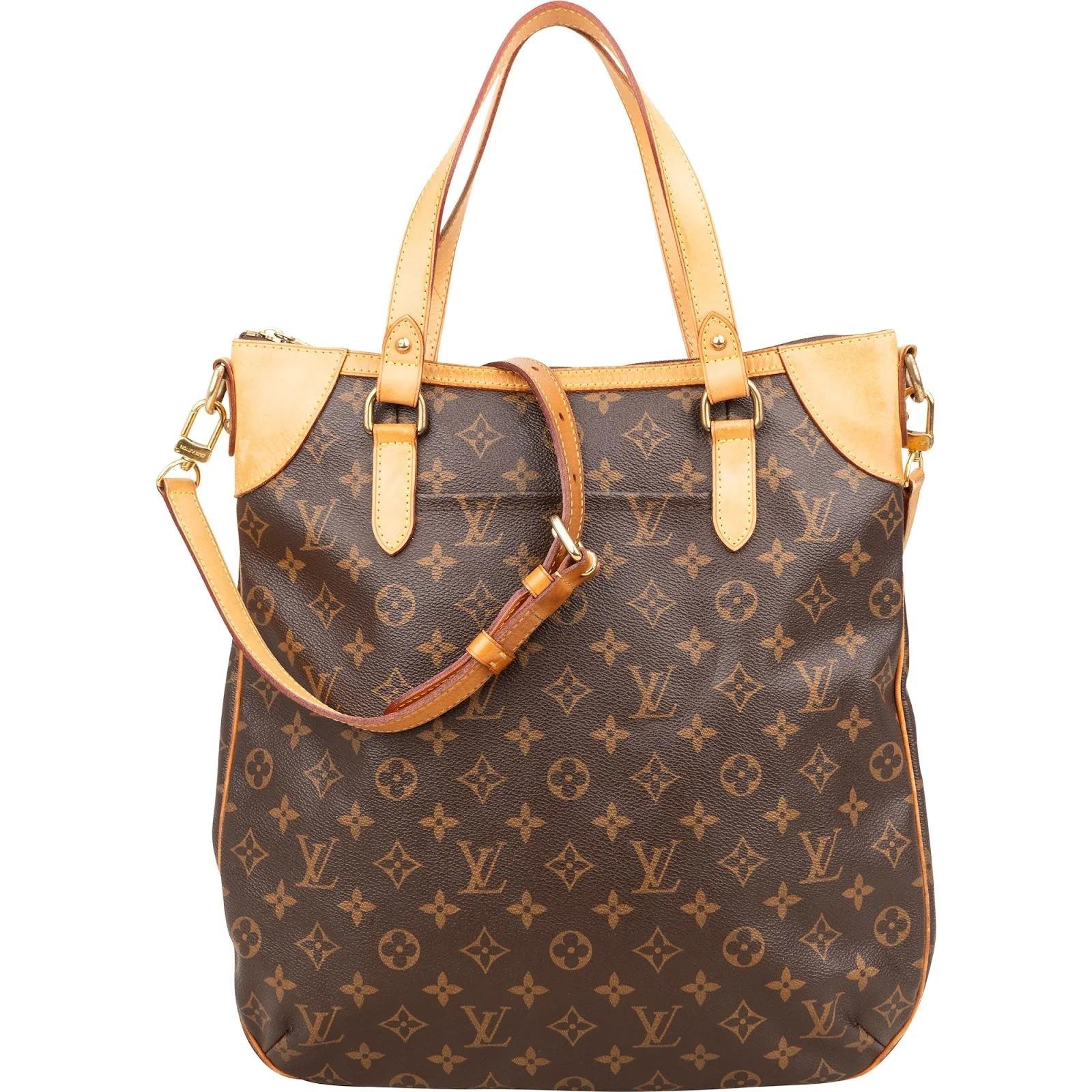 Louis Vuitton Odéon leather handbag