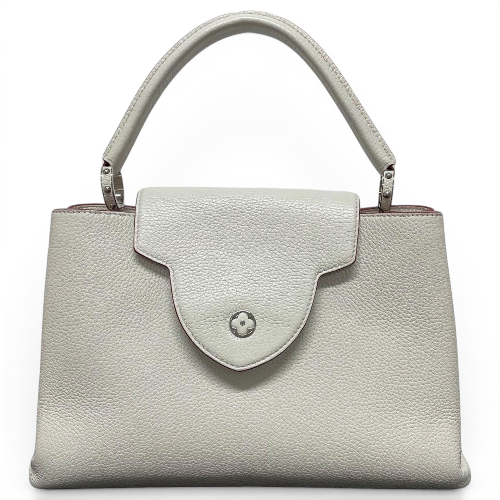 Capucines leather handbag