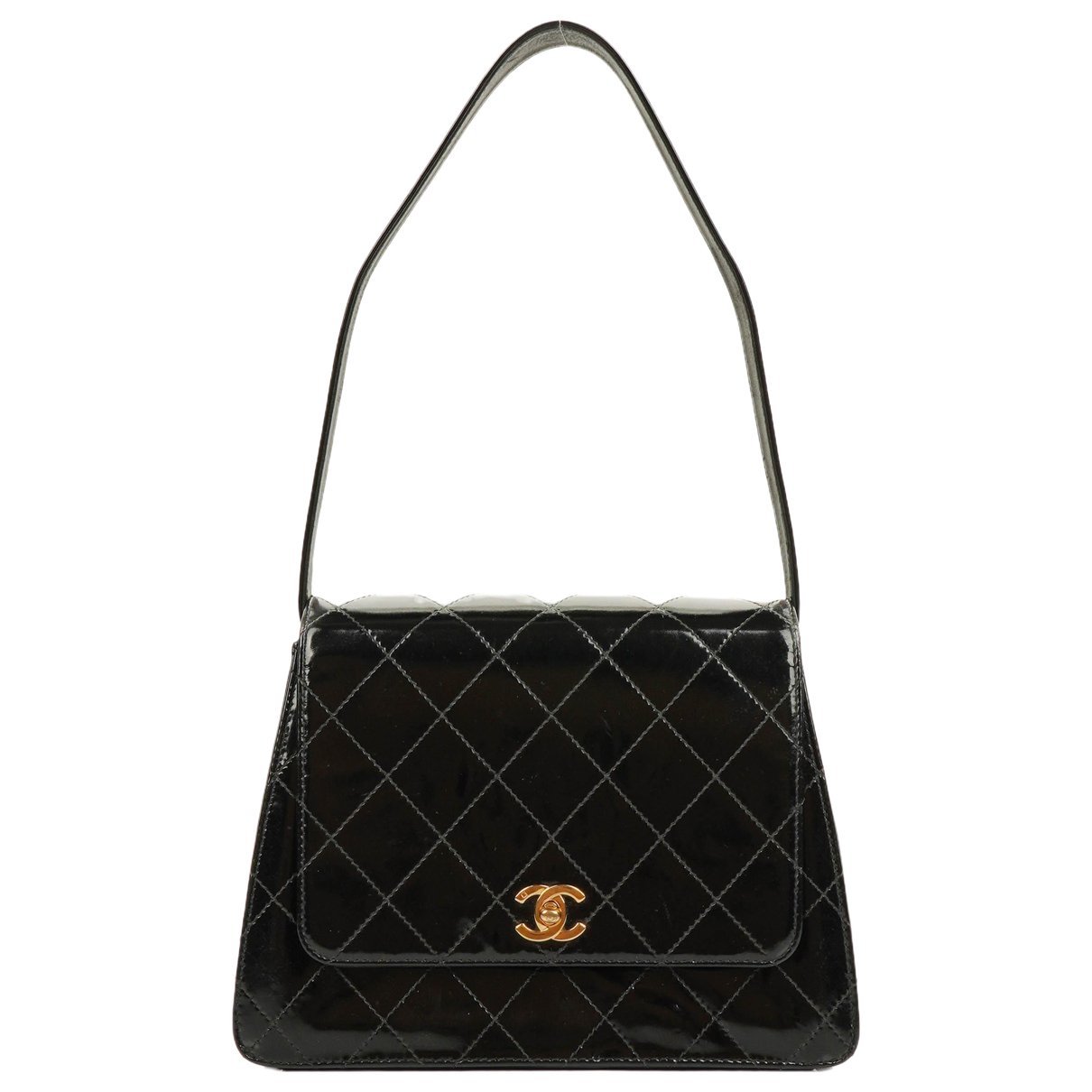 Timeless/Classique patent leather handbag