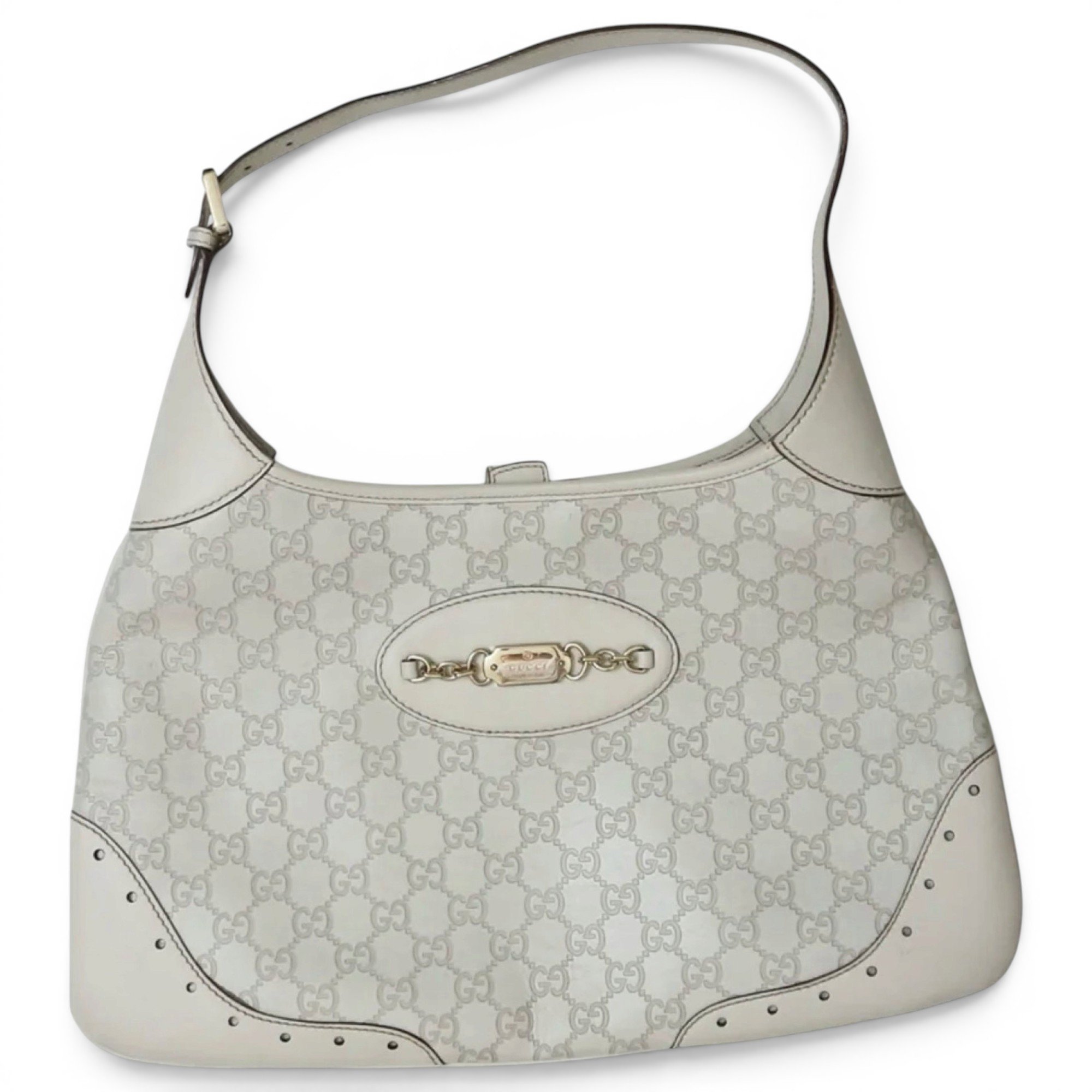 Hobo leather handbag