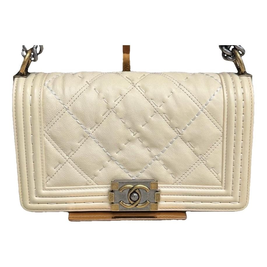 Boy leather crossbody bag