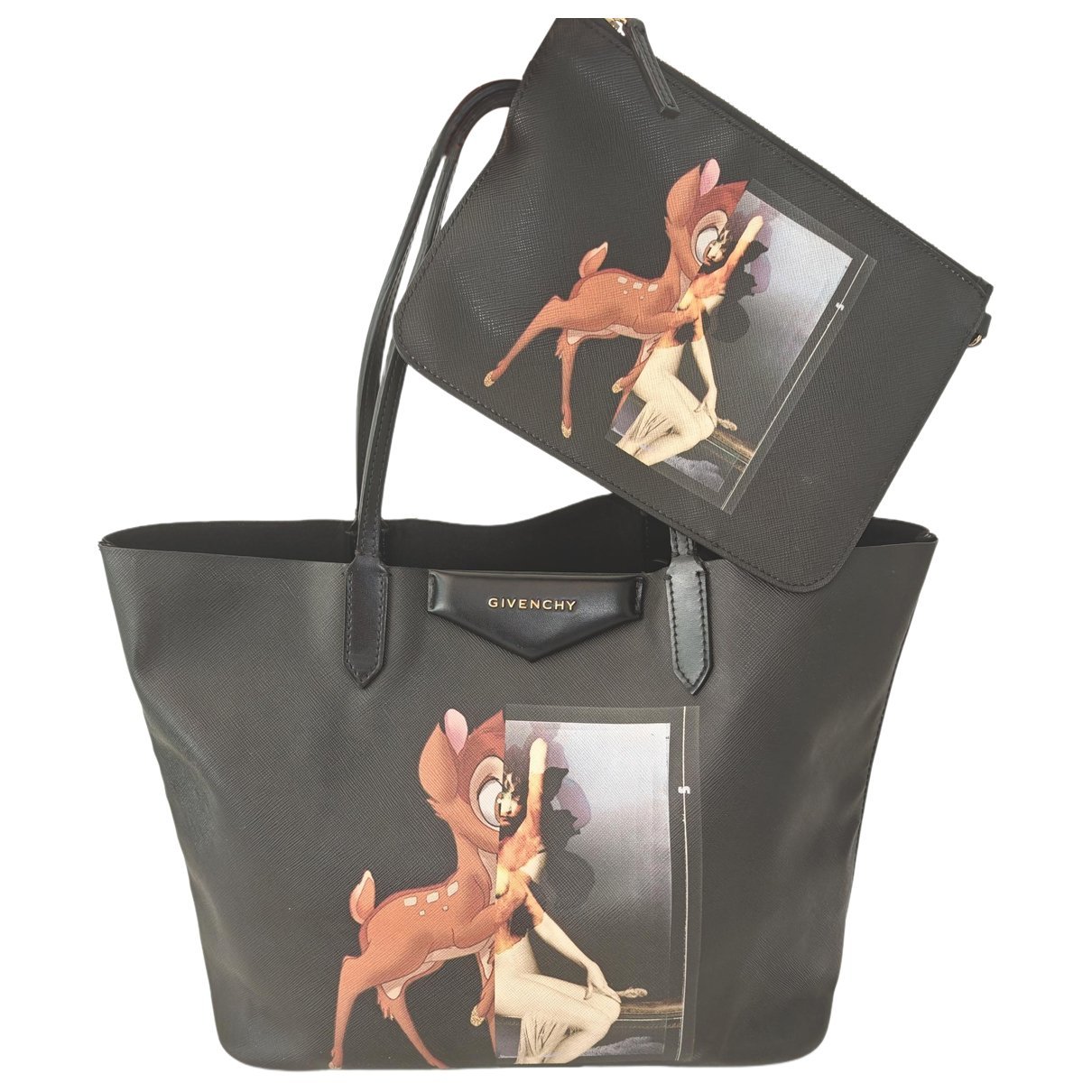 Leather tote