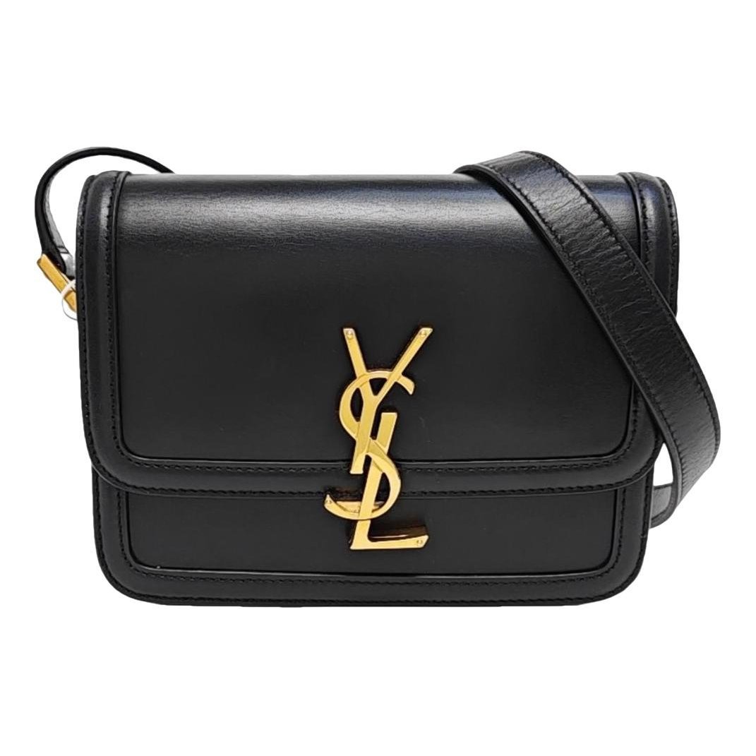 Solférino leather handbag