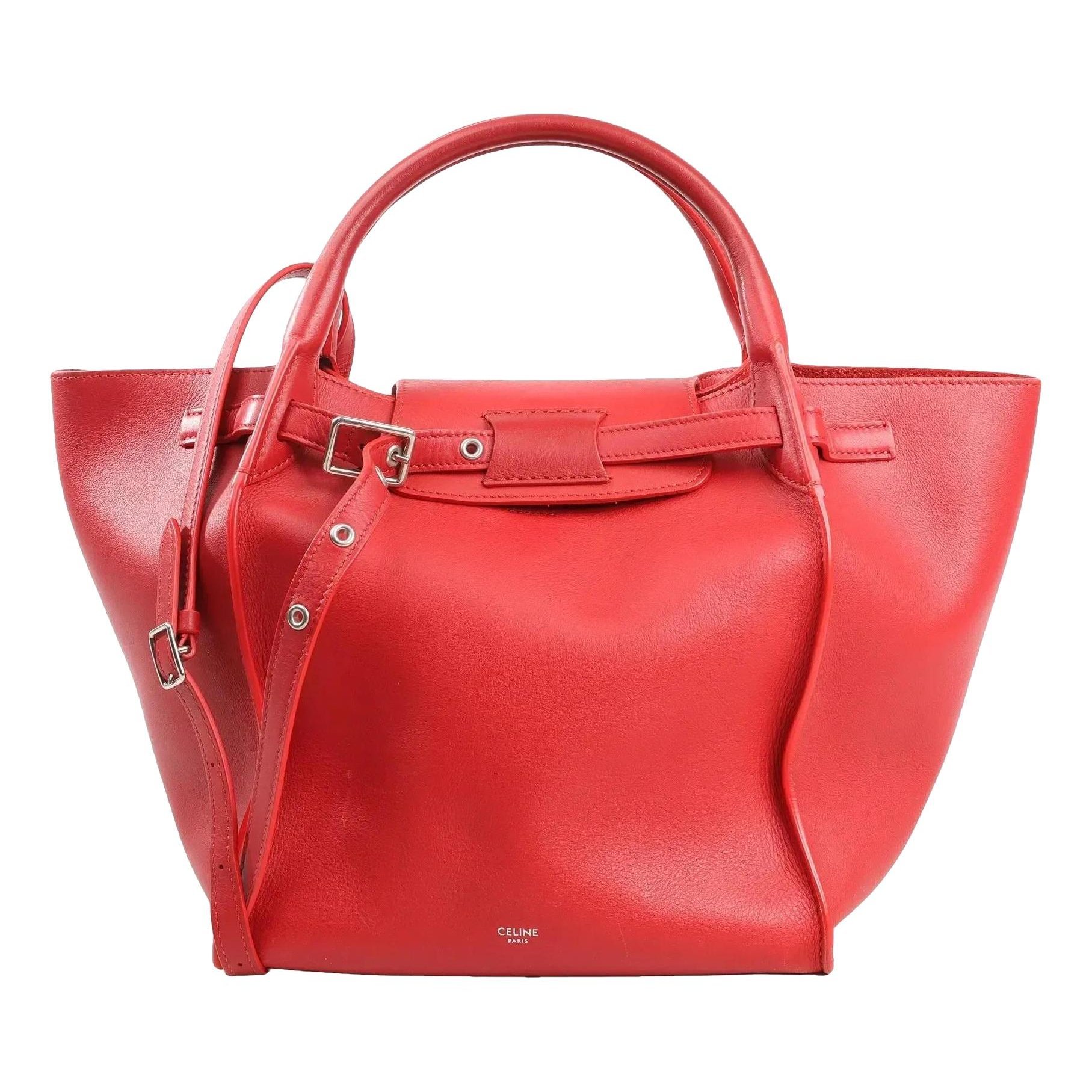 Big Bag leather handbag