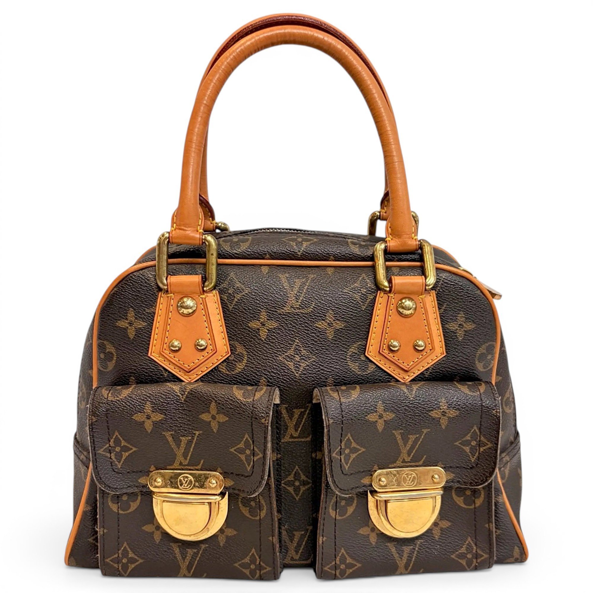Manhattan vinyl handbag