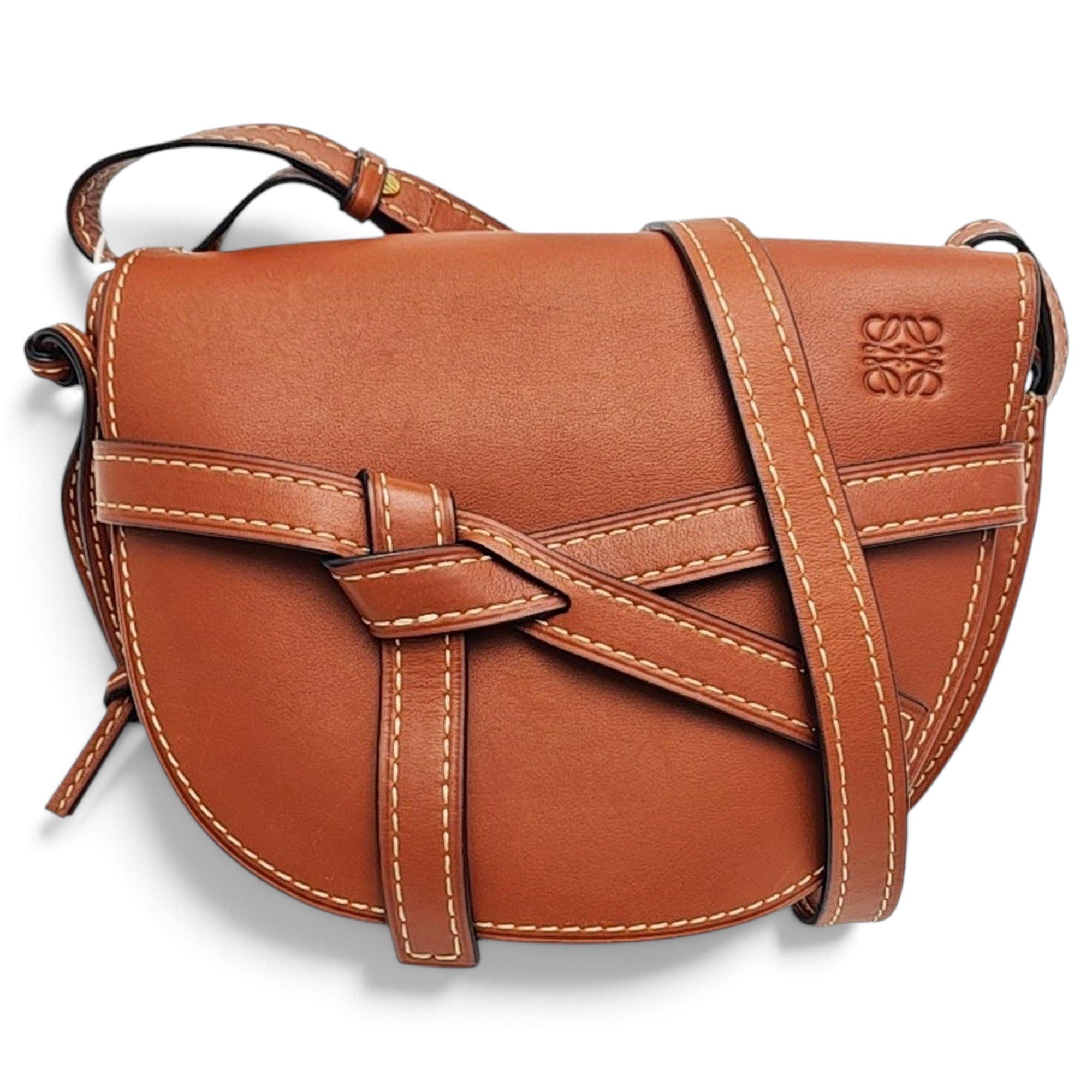 Gate leather handbag