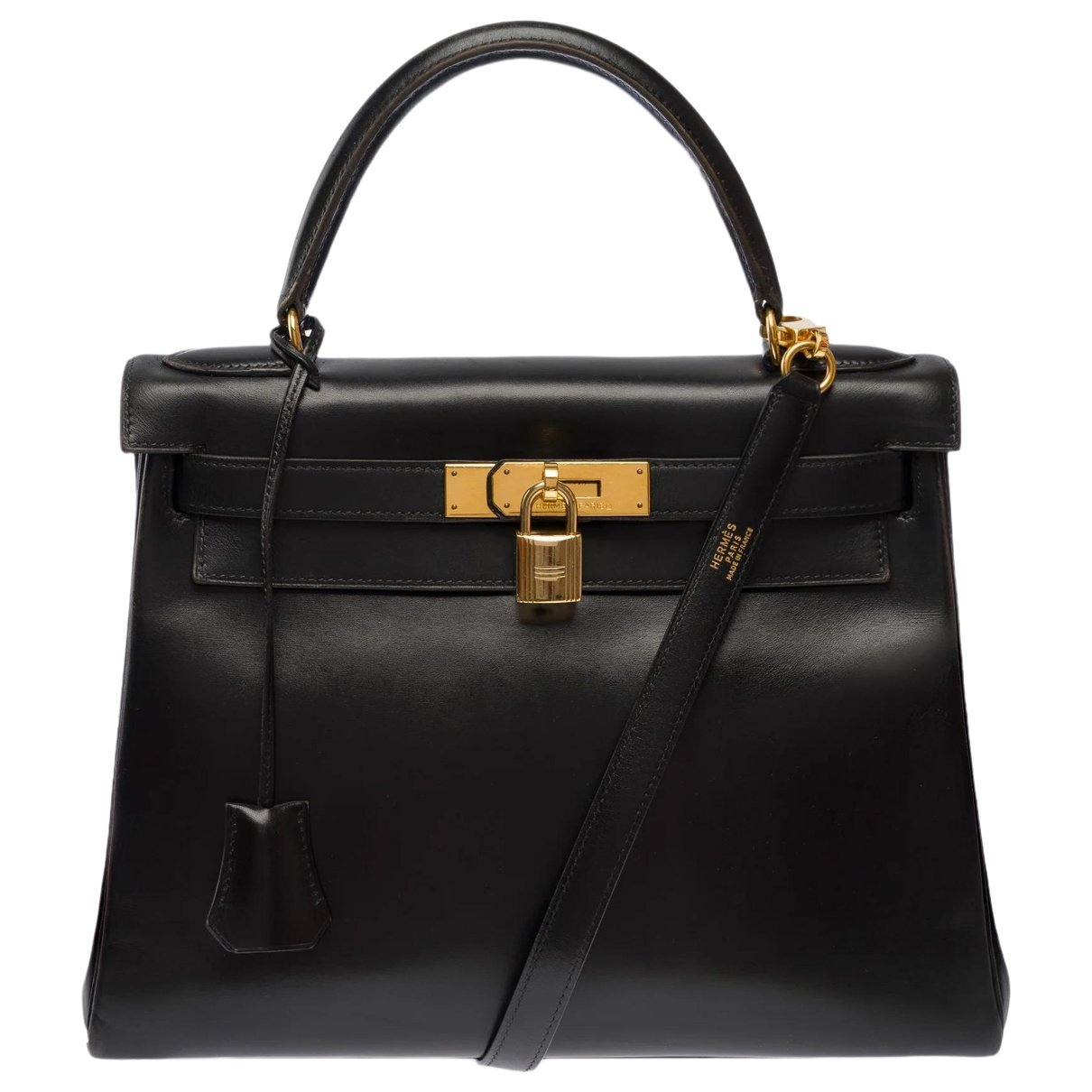 Kelly 28 leather handbag