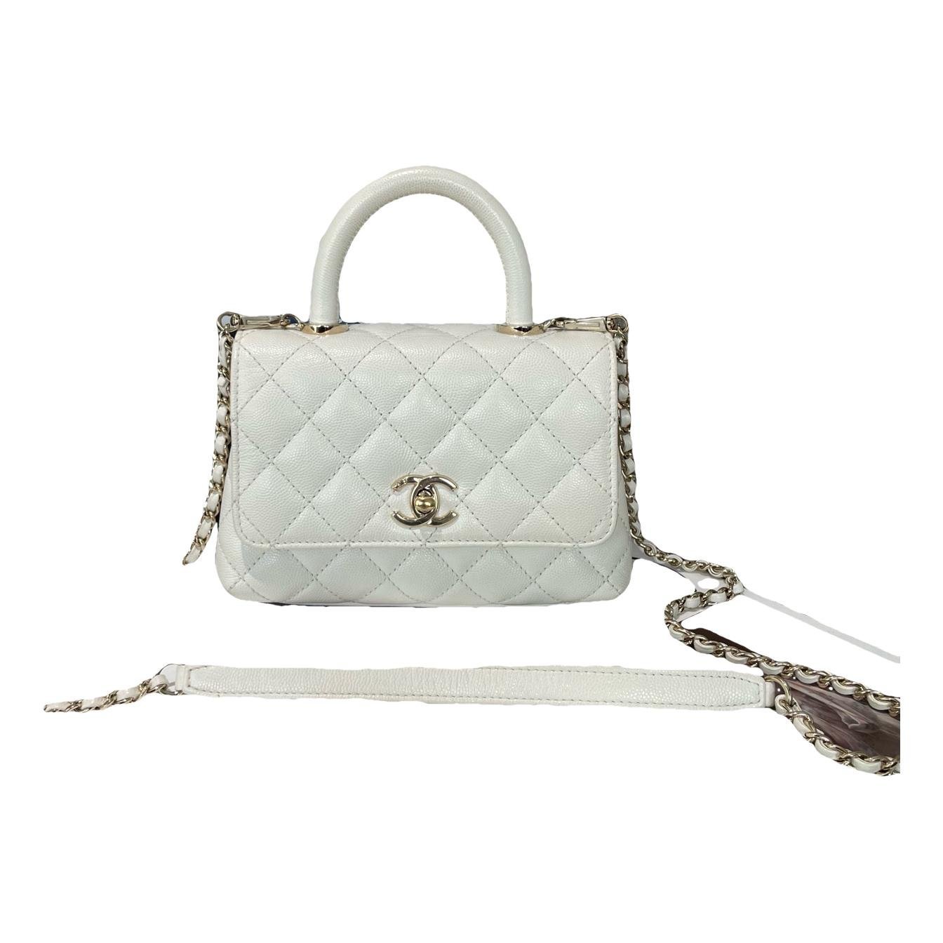Coco Handle leather handbag