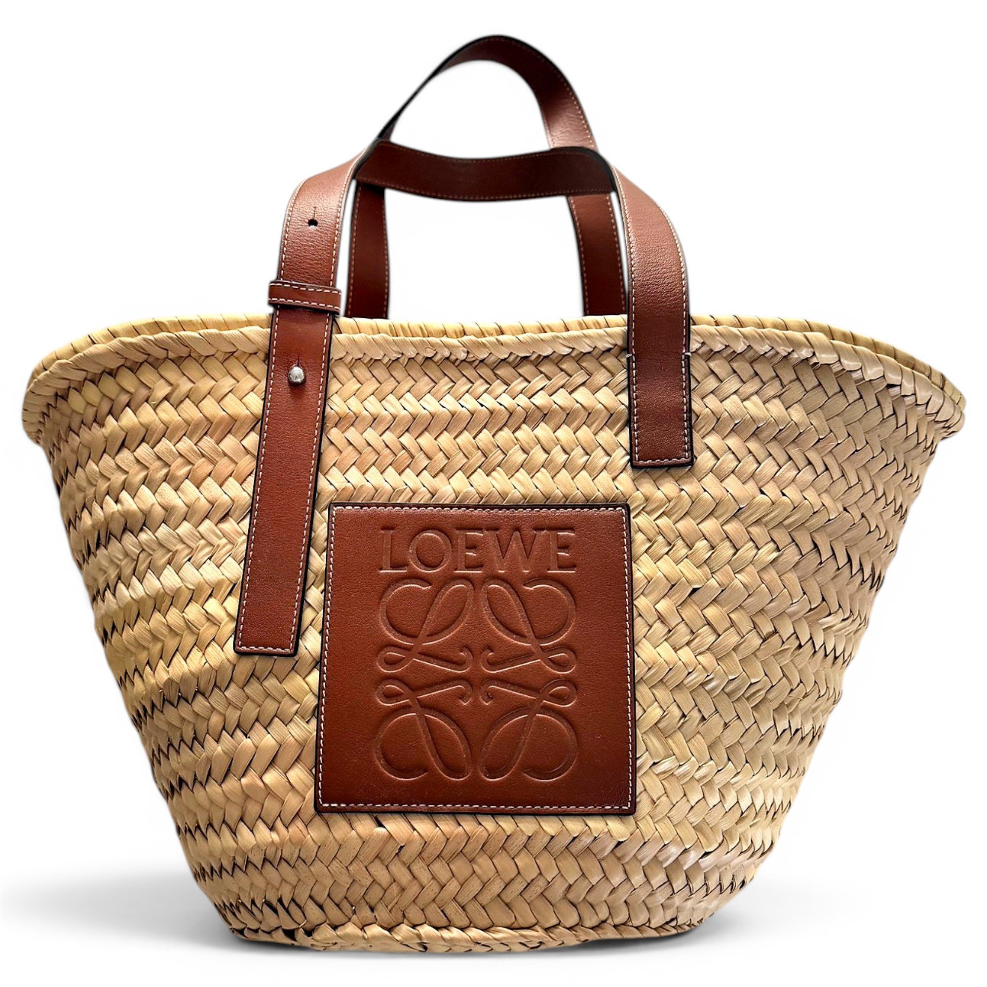 Basket Bag leather tote