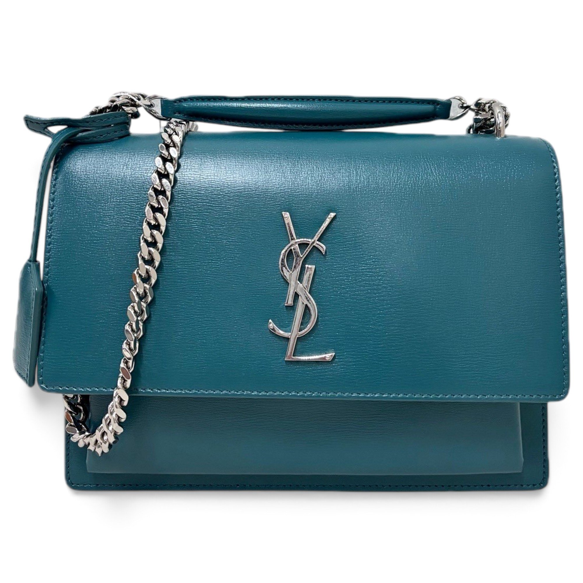 Sunset leather handbag
