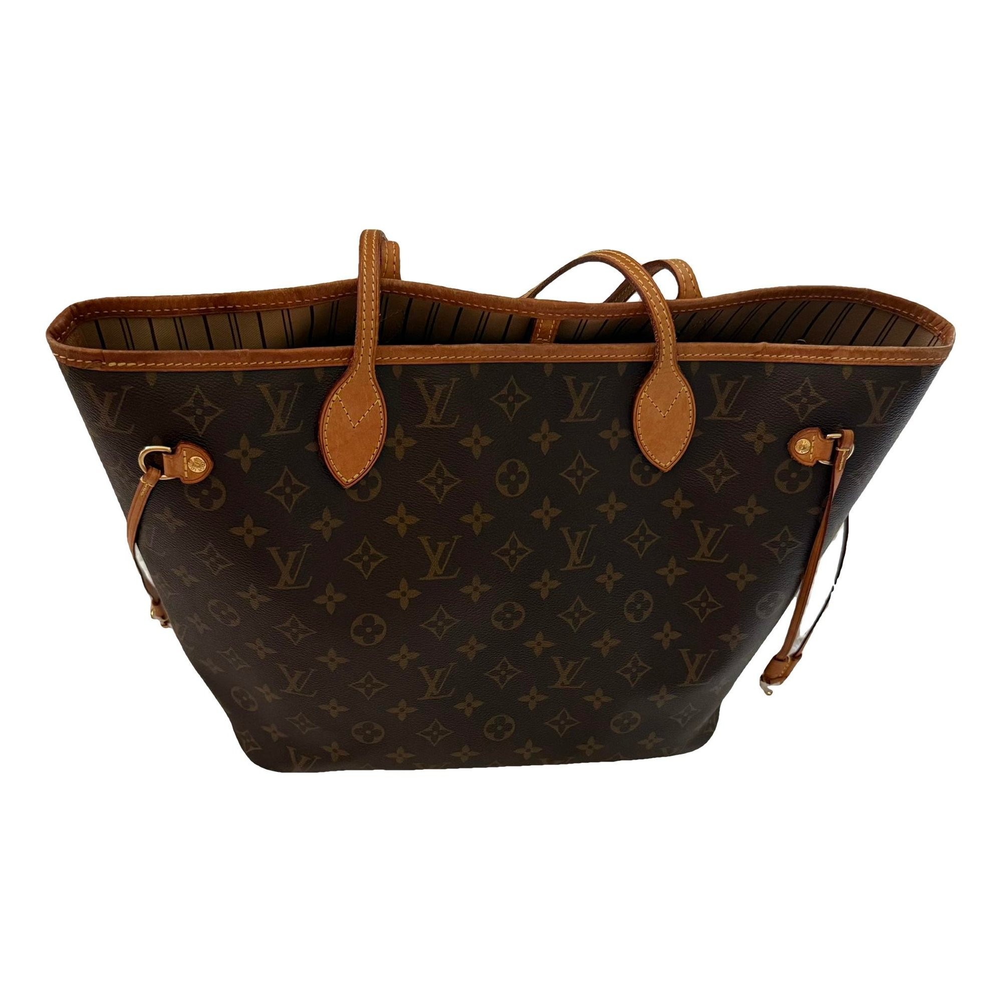Neverfull leather tote