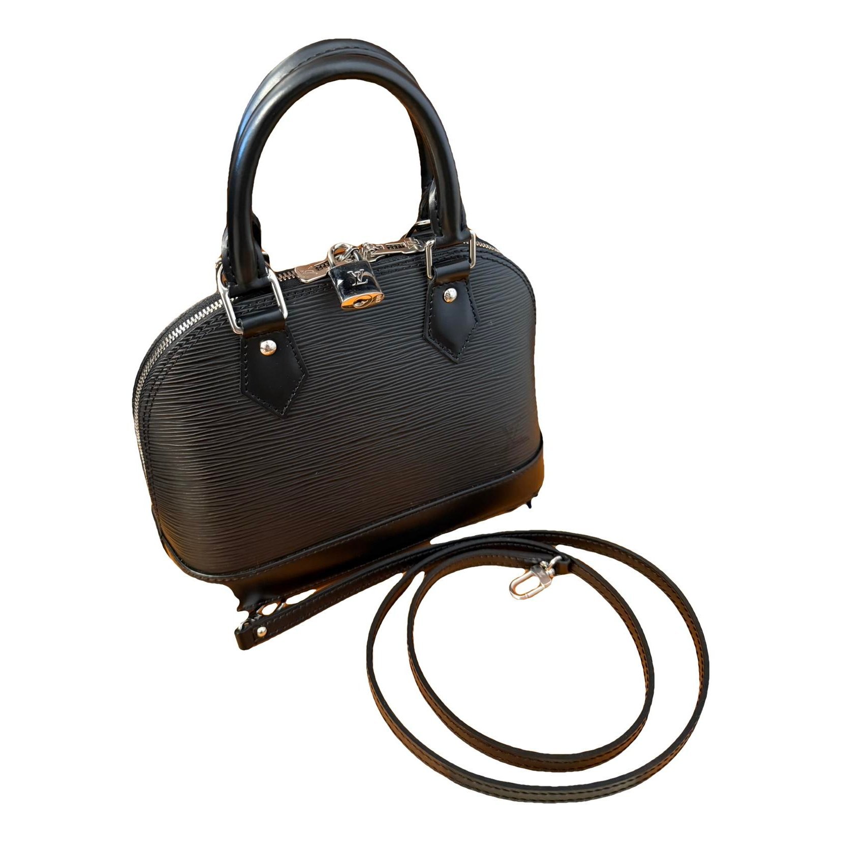 Alma leather handbag