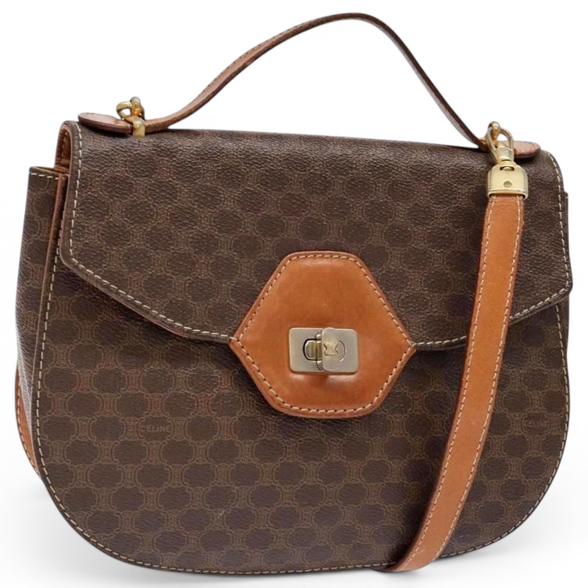 Leather handbag