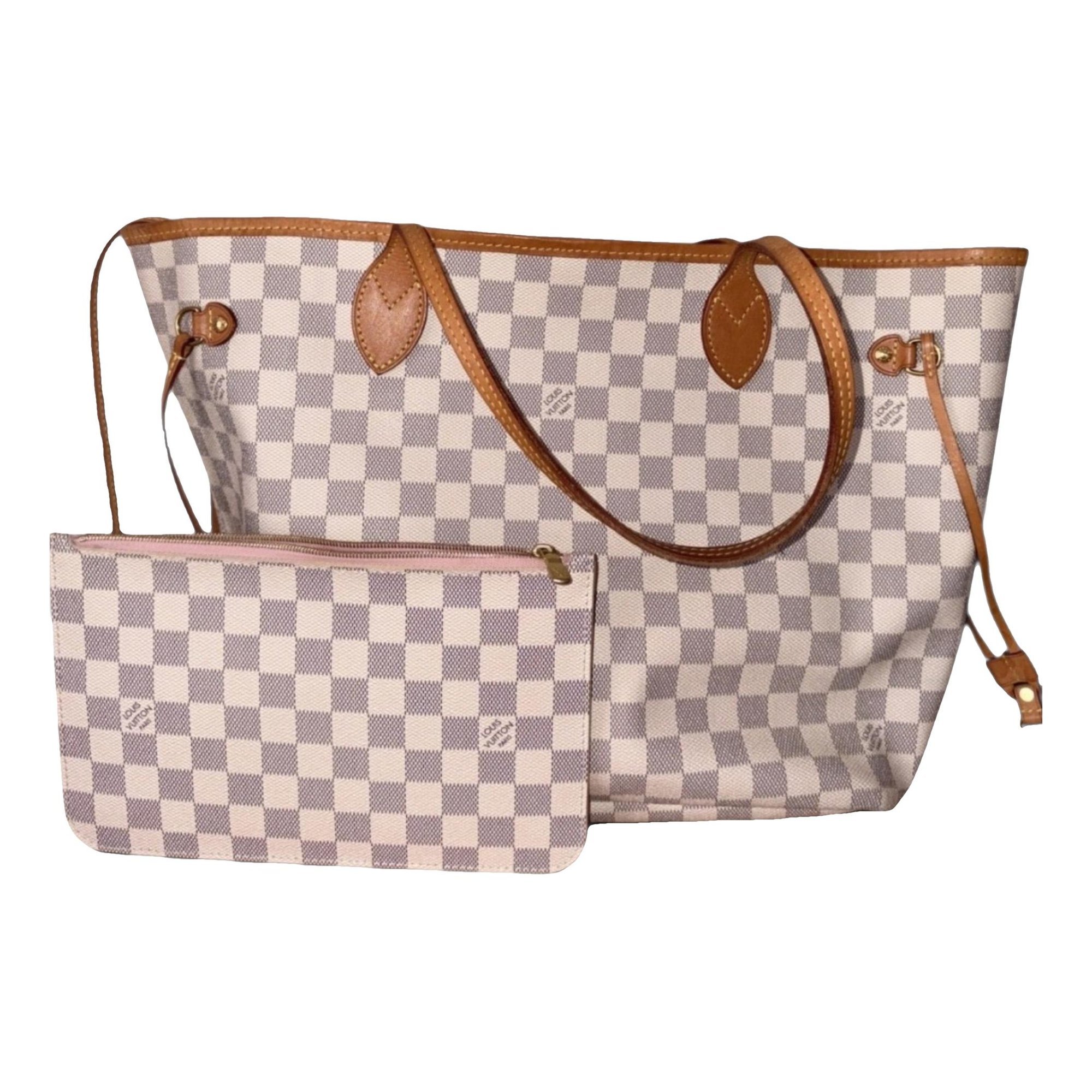 Neverfull leather handbag