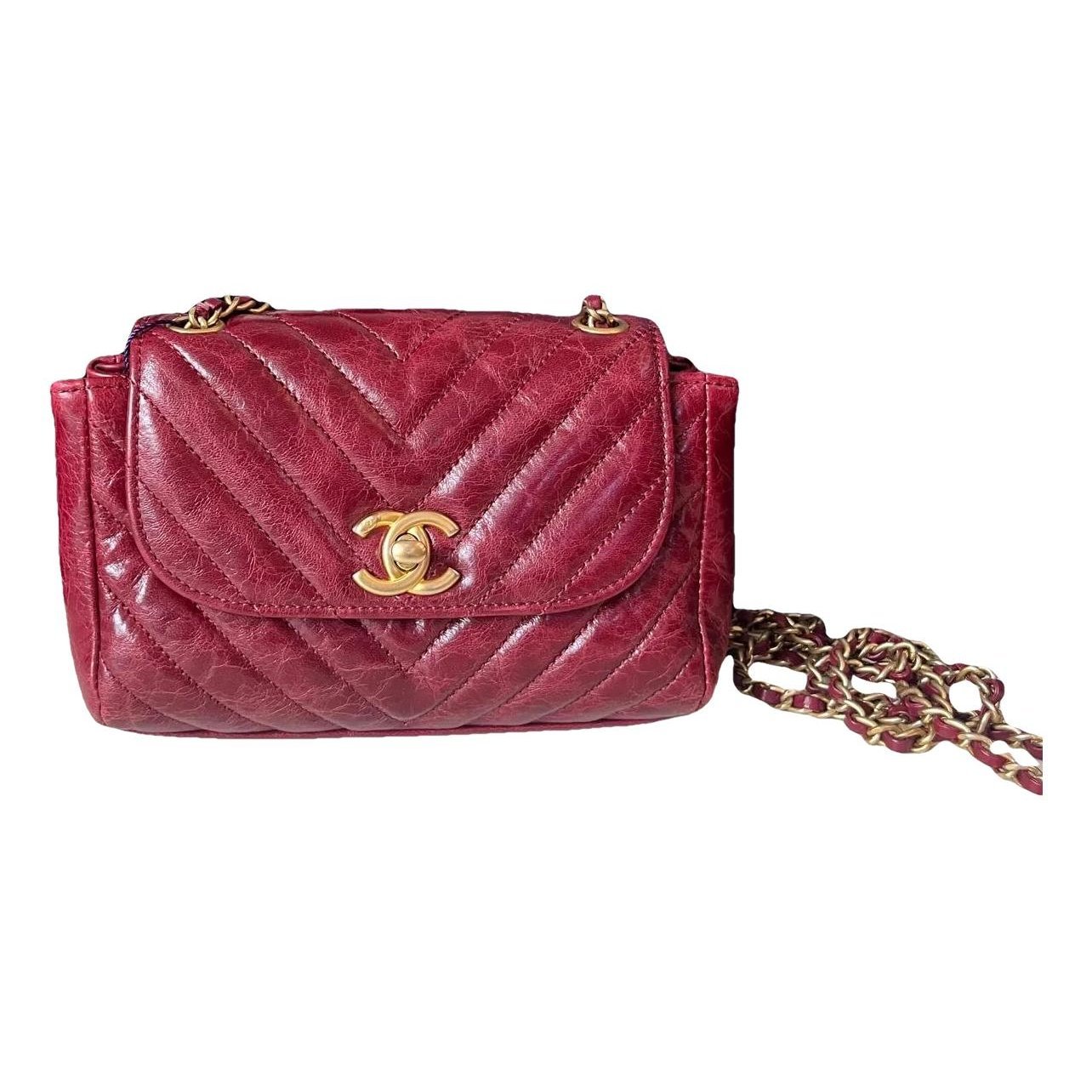 Leather handbag
