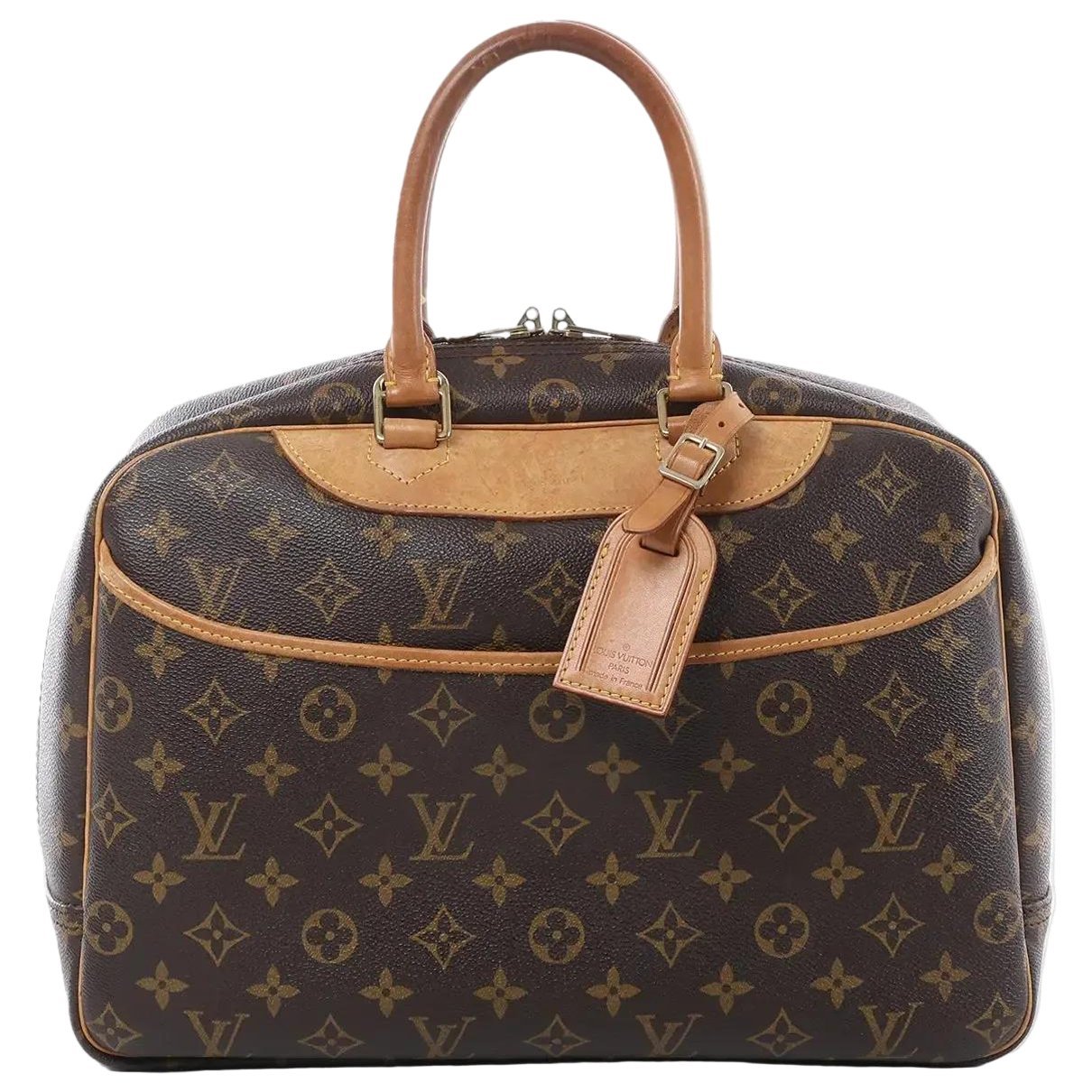 Deauville leather handbag
