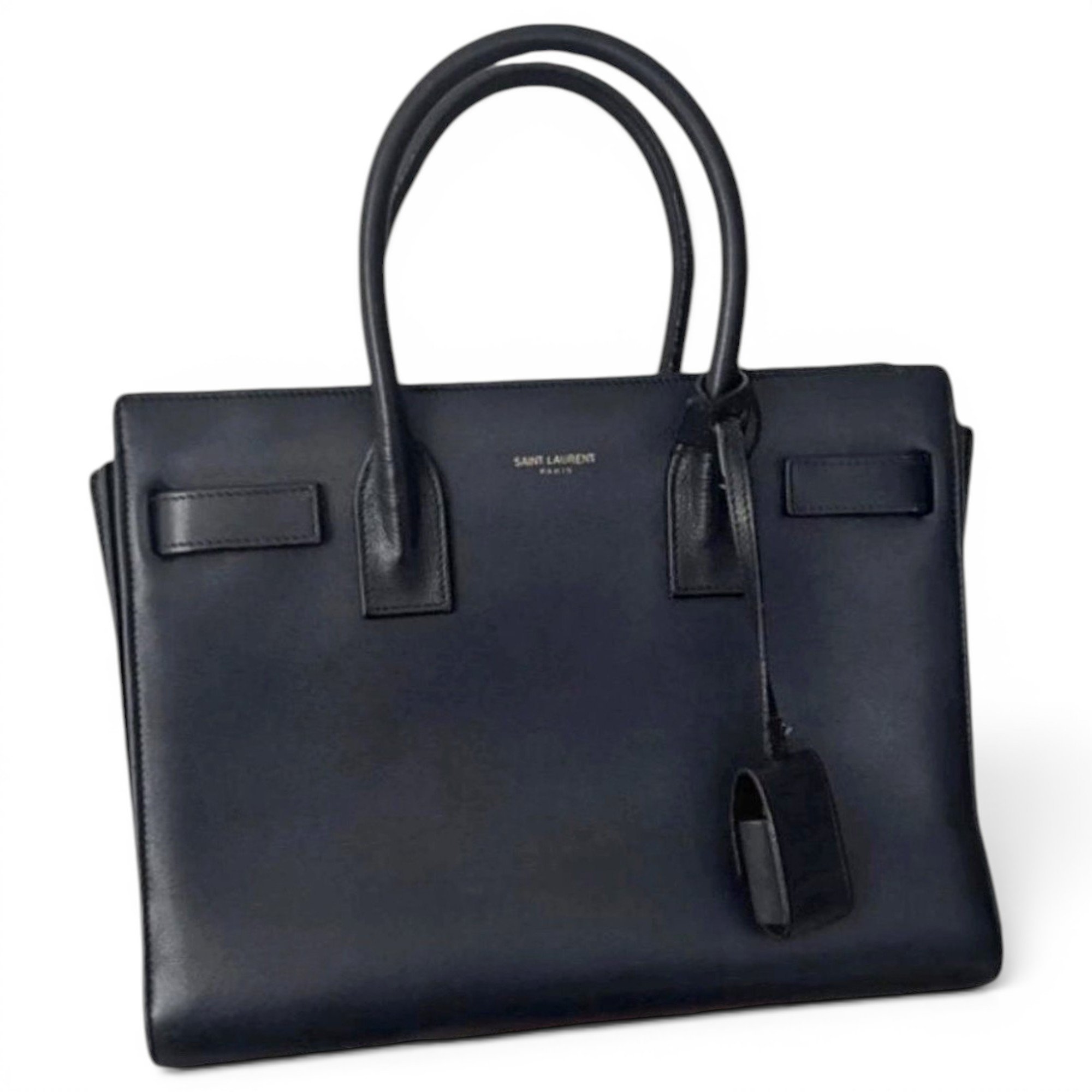Saint Laurent Sac de Jour leather handbag