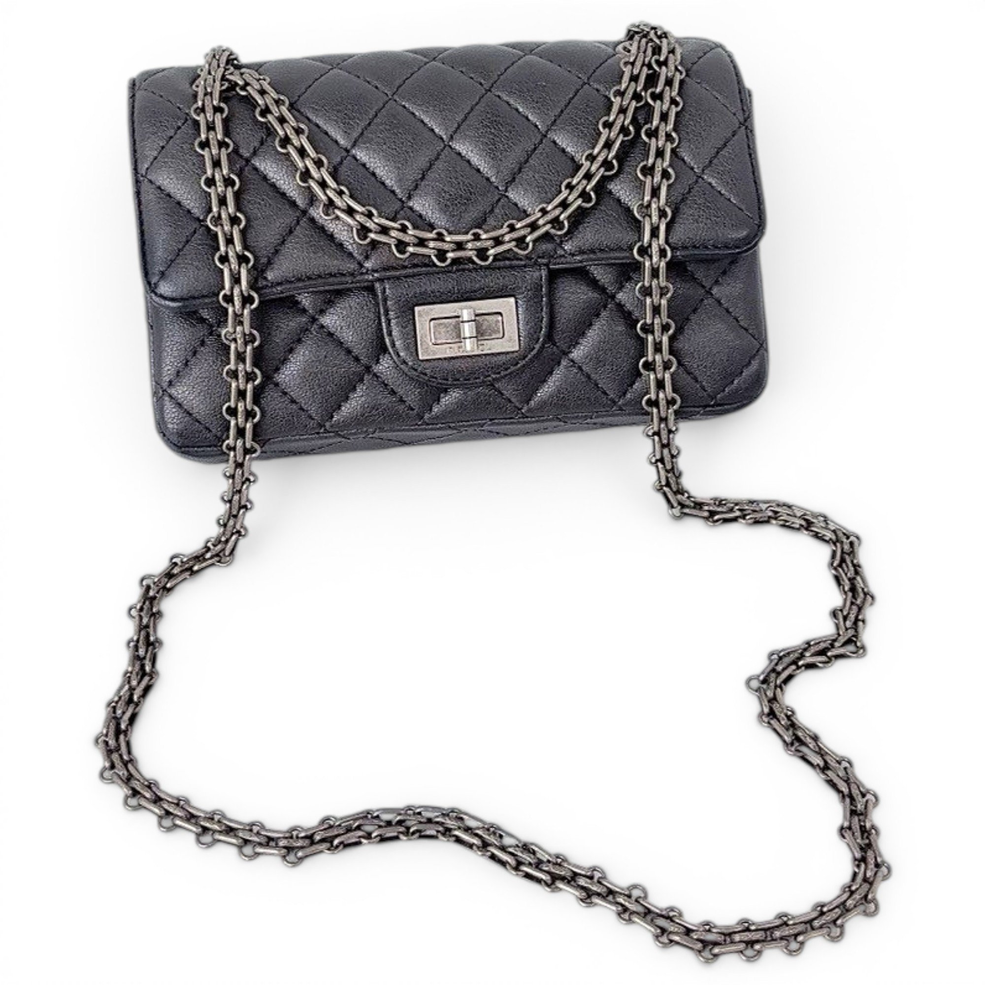 2.55 leather handbag