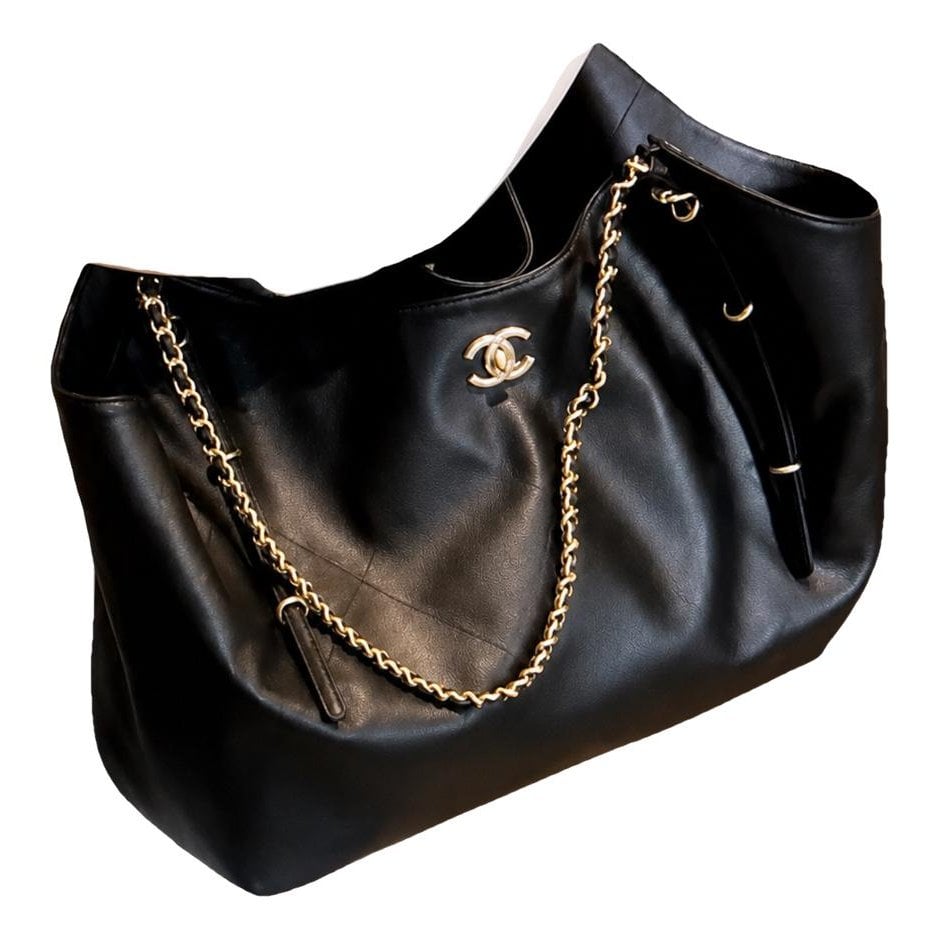 Leather tote