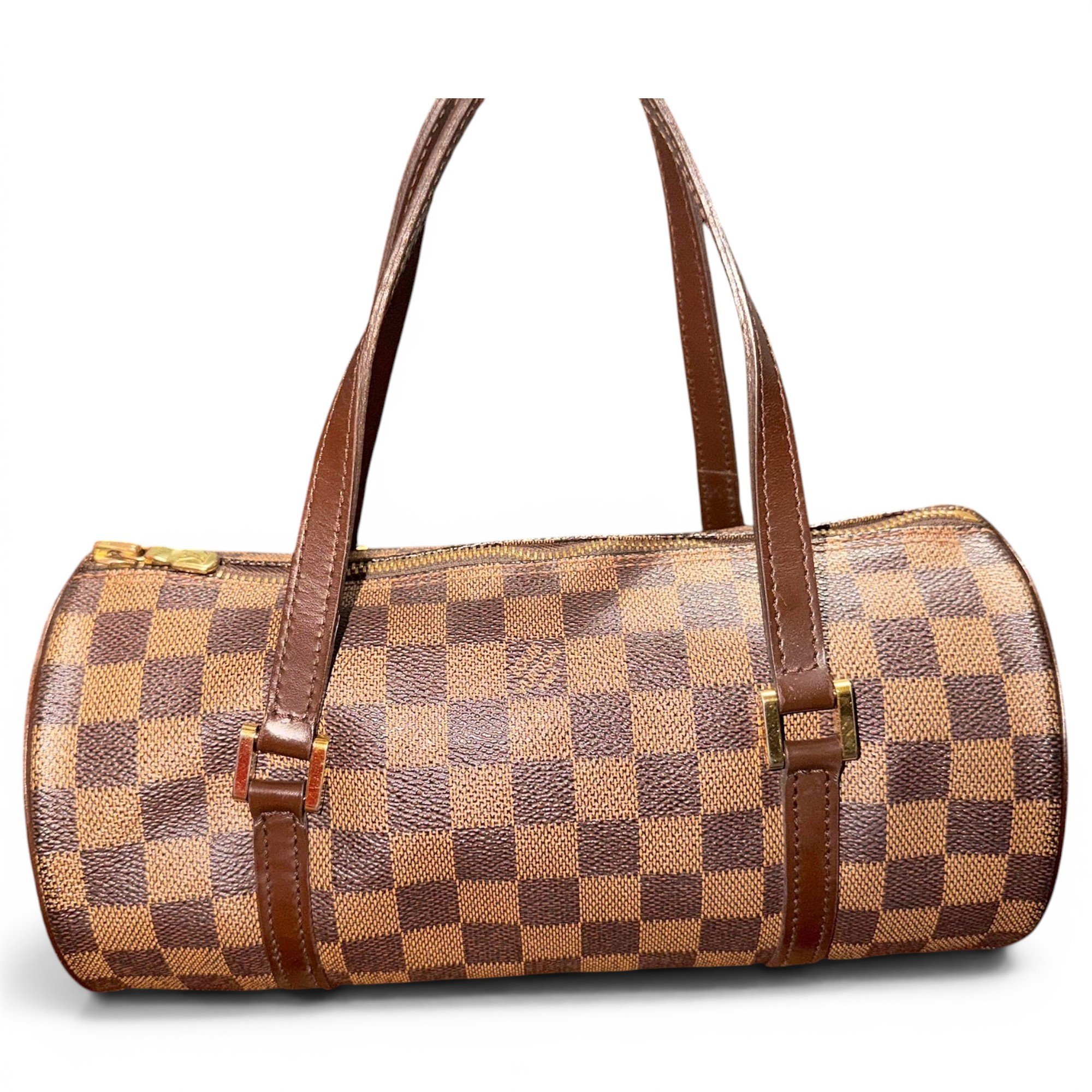 Papillon leather handbag