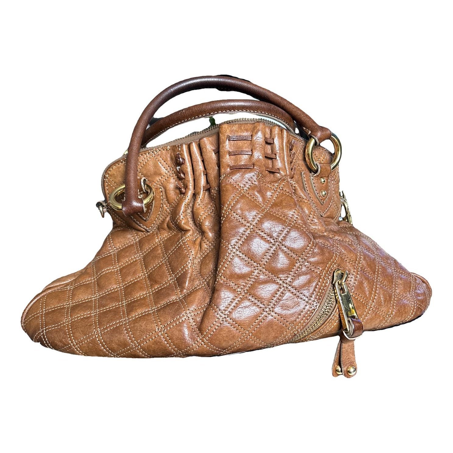 Stam leather handbag
