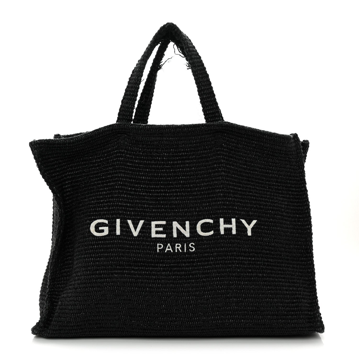 Givenchy Raffia Medium G Tote Black