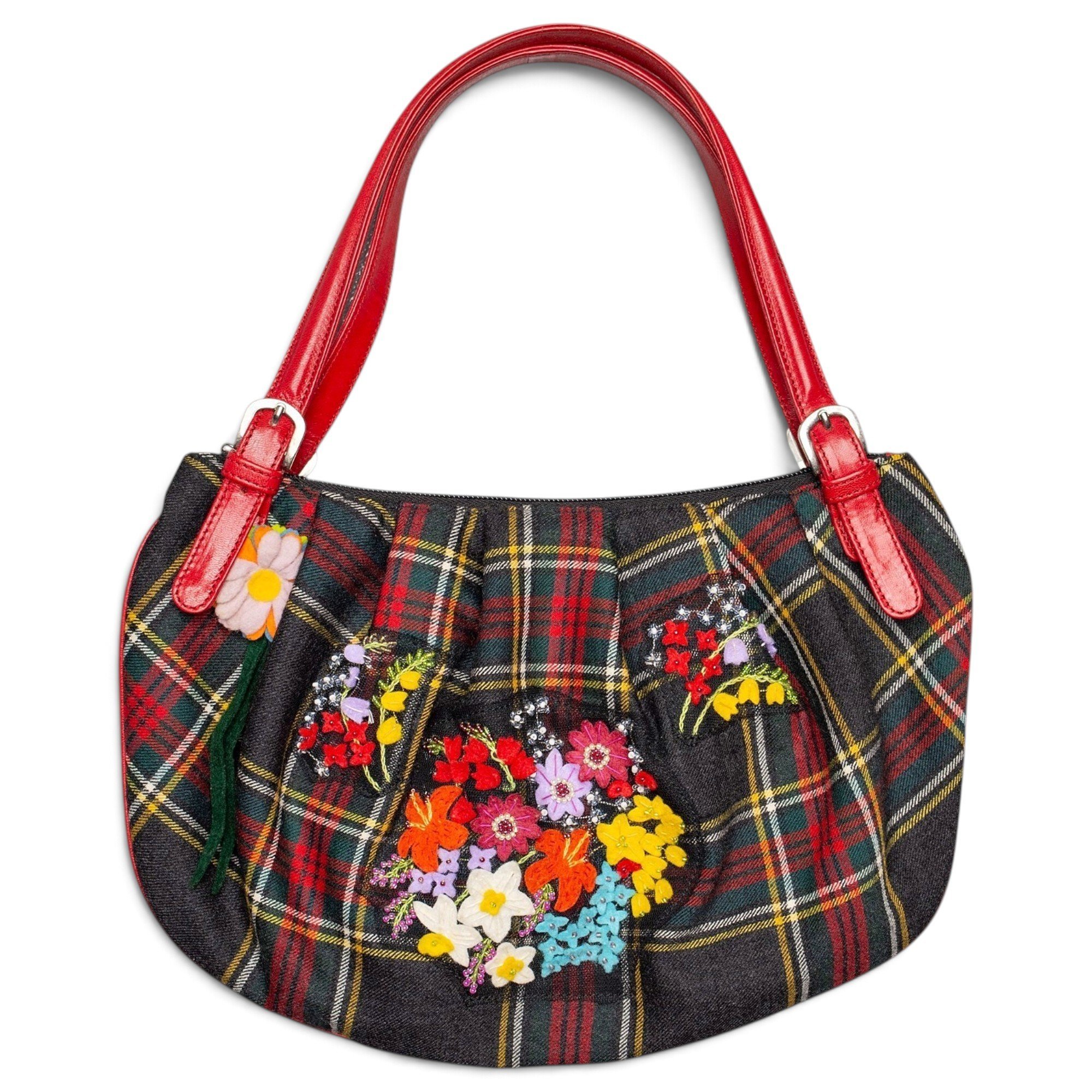 Wool handbag