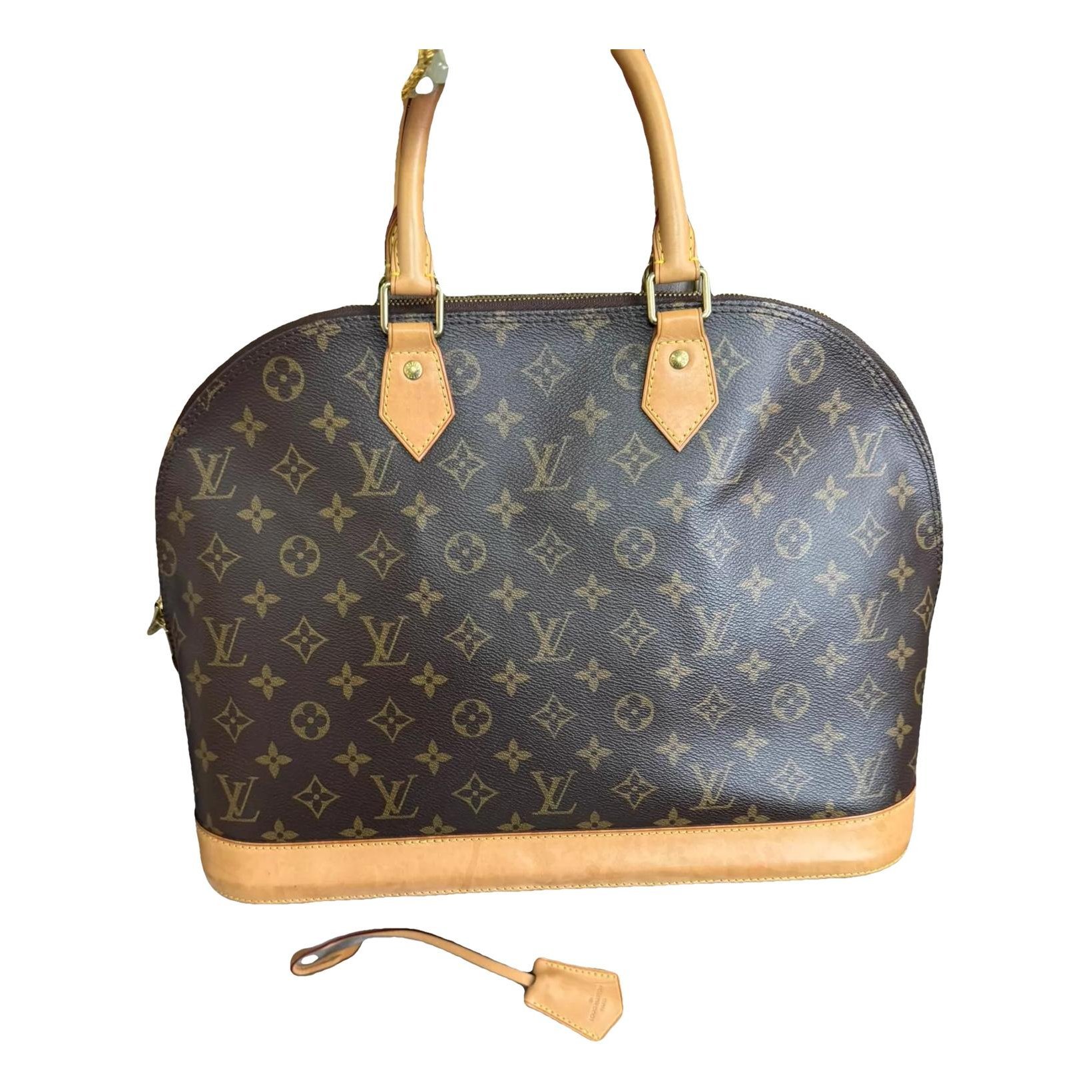 Alma leather handbag