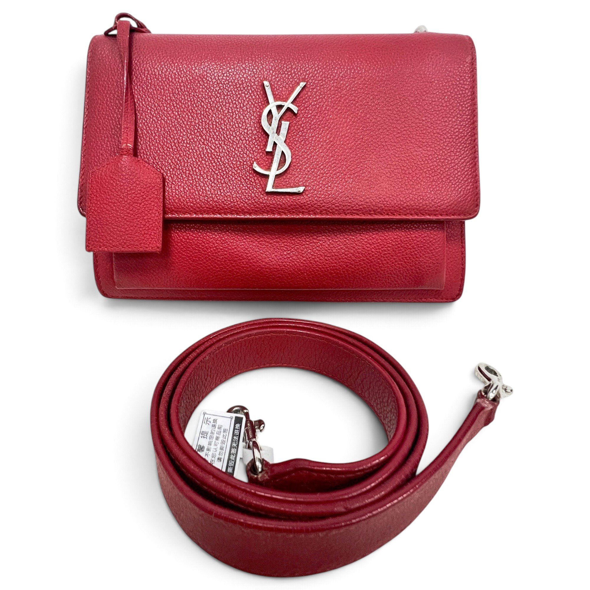 Sunset leather handbag
