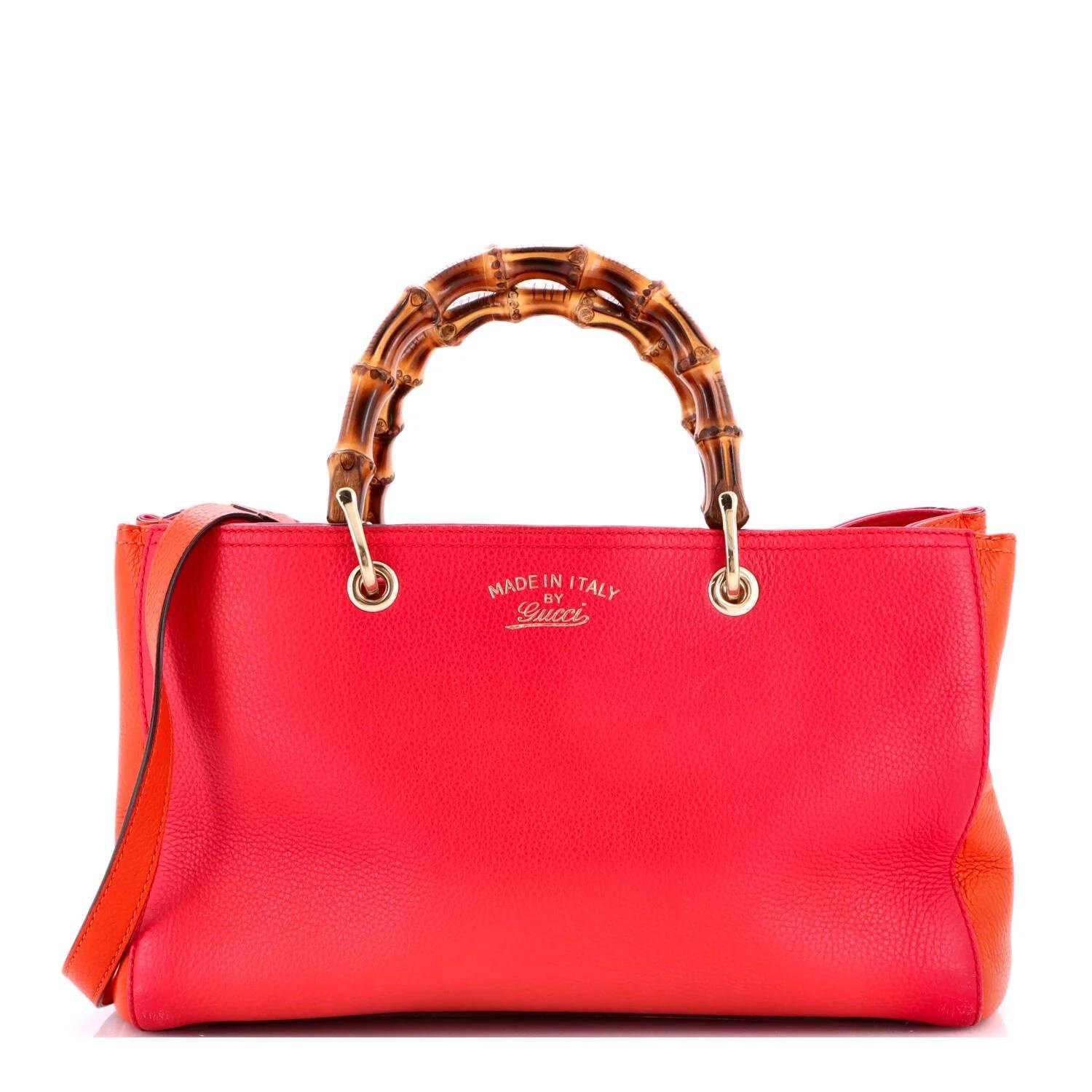 Leather tote