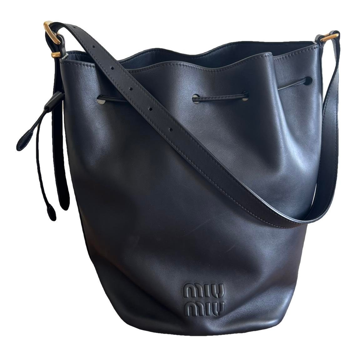 Miu Miu Leather tote