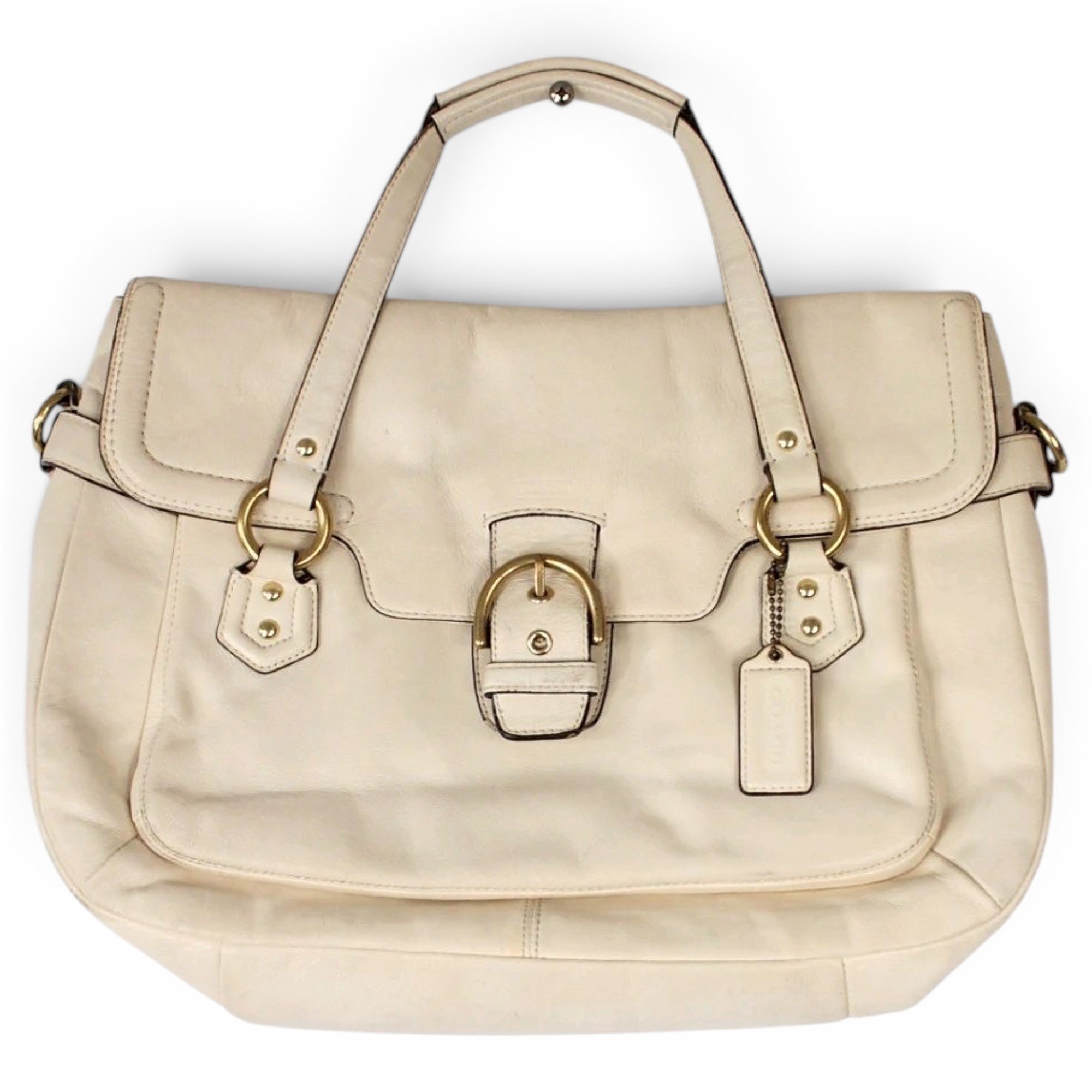 Leather satchel