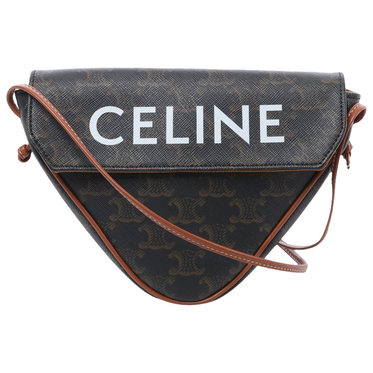 Triomphe leather bag